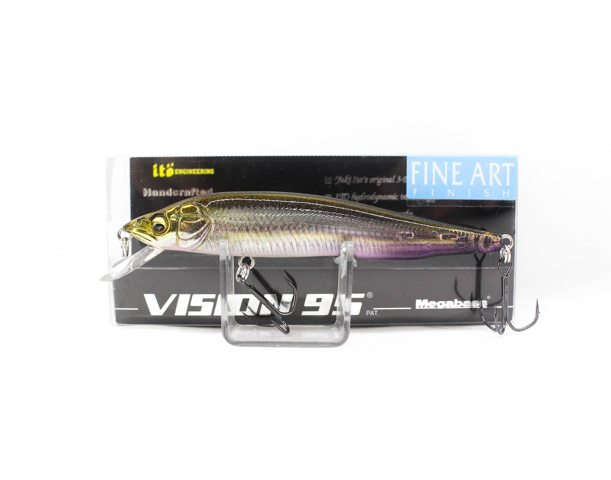 Megabass Vision Q Go 95 Floating Lure FA Ghost Wakasagi (7859)