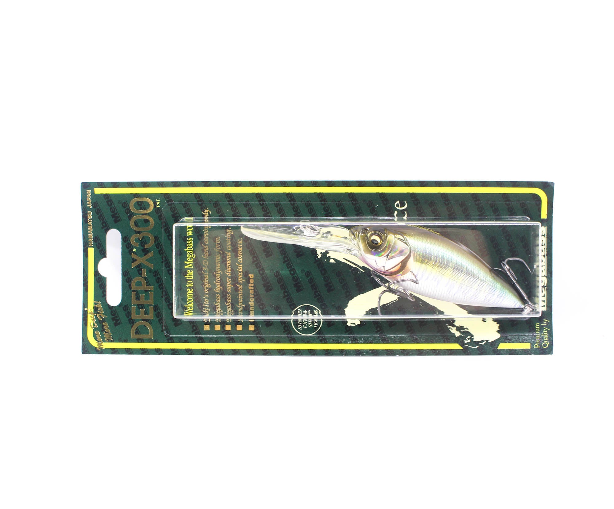 Megabass Deep X 300 75 mm 21 grams Floating Lure GG Has (8054)
