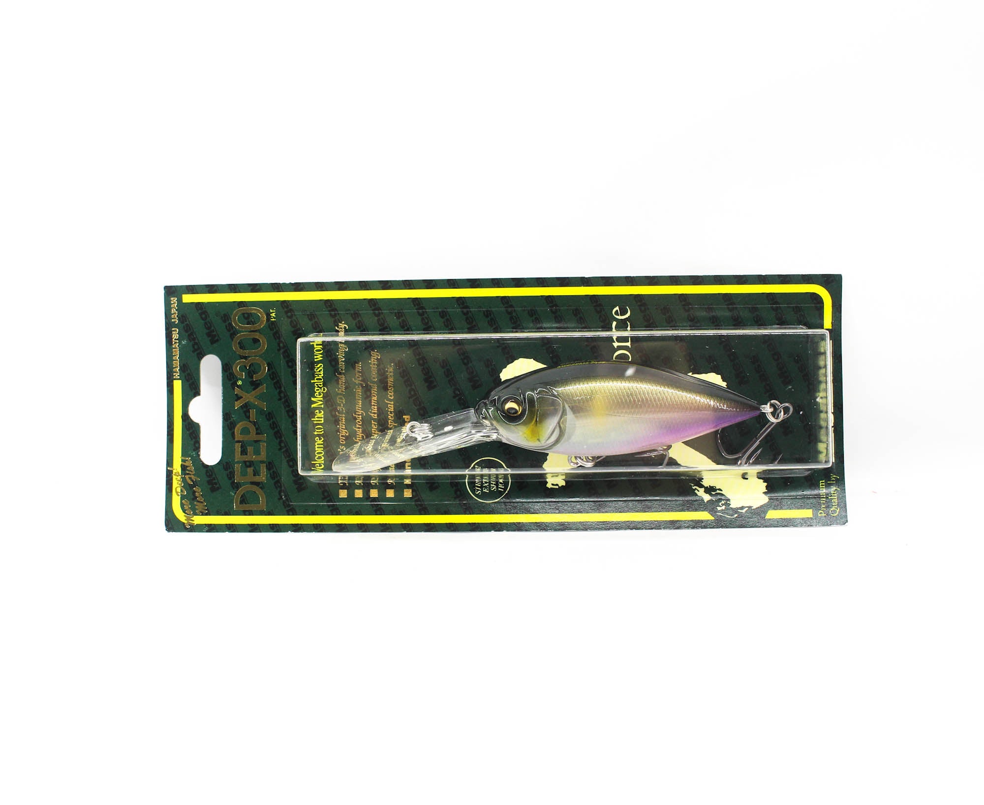 Megabass Deep X 300 75 mm 21 grams Floating Lure PG Ghost Ayu (8078)