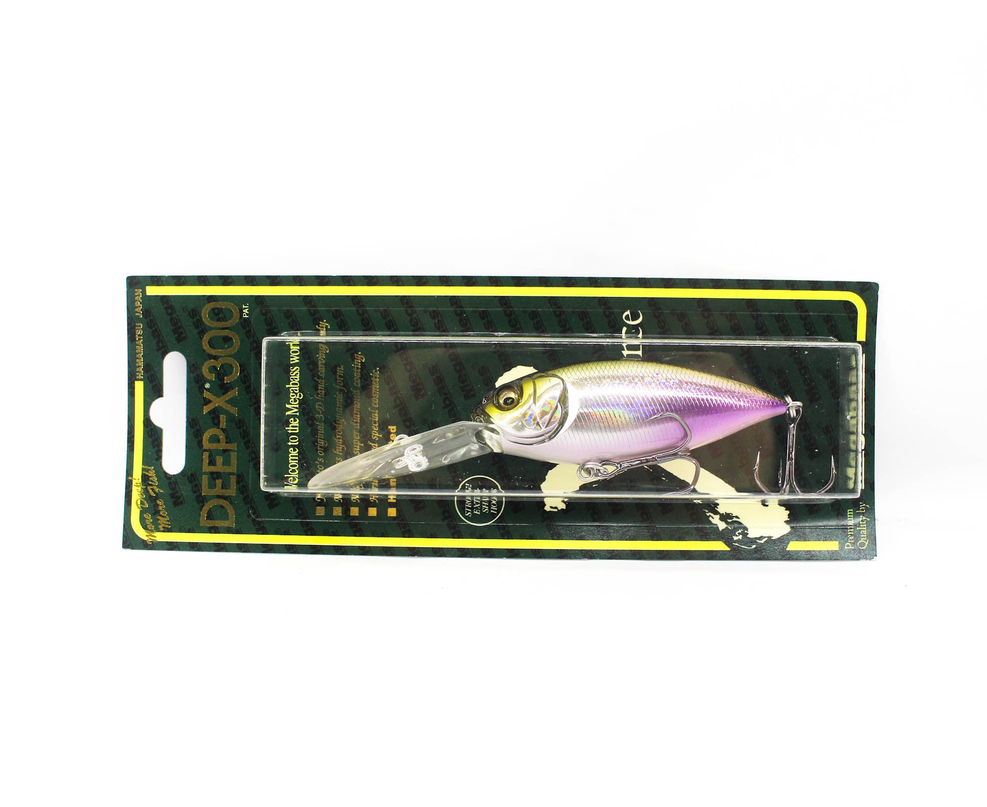 Megabass Deep X 300 75 mm 21 grams Floating Lure GG Wakasagi (8092)