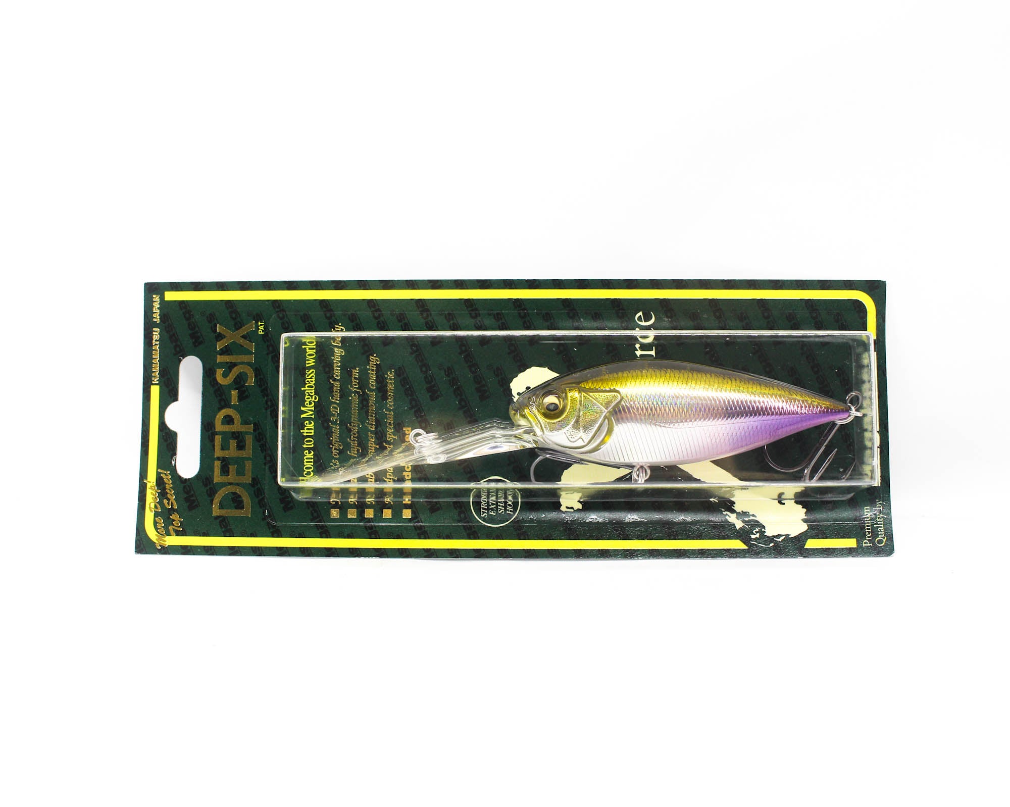 Megabass Deep Six 80 mm 7/8 oz Floating Lure GG Wakasagi (8221)