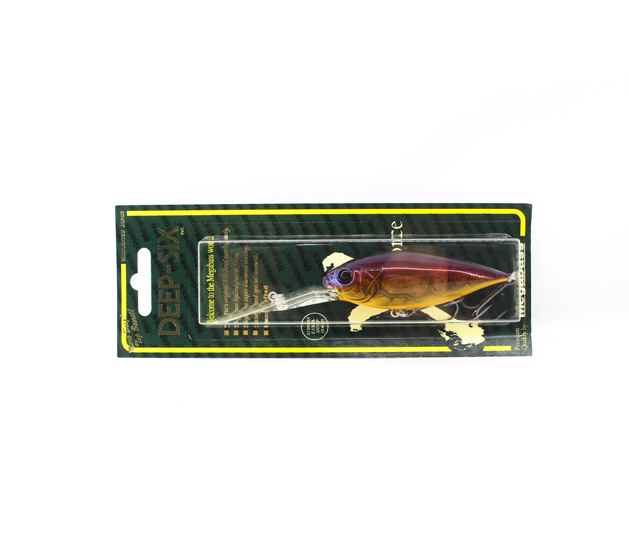 Megabass Deep Six 80 mm 7/8 oz Floating Lure GP Spawn Claw (8252)