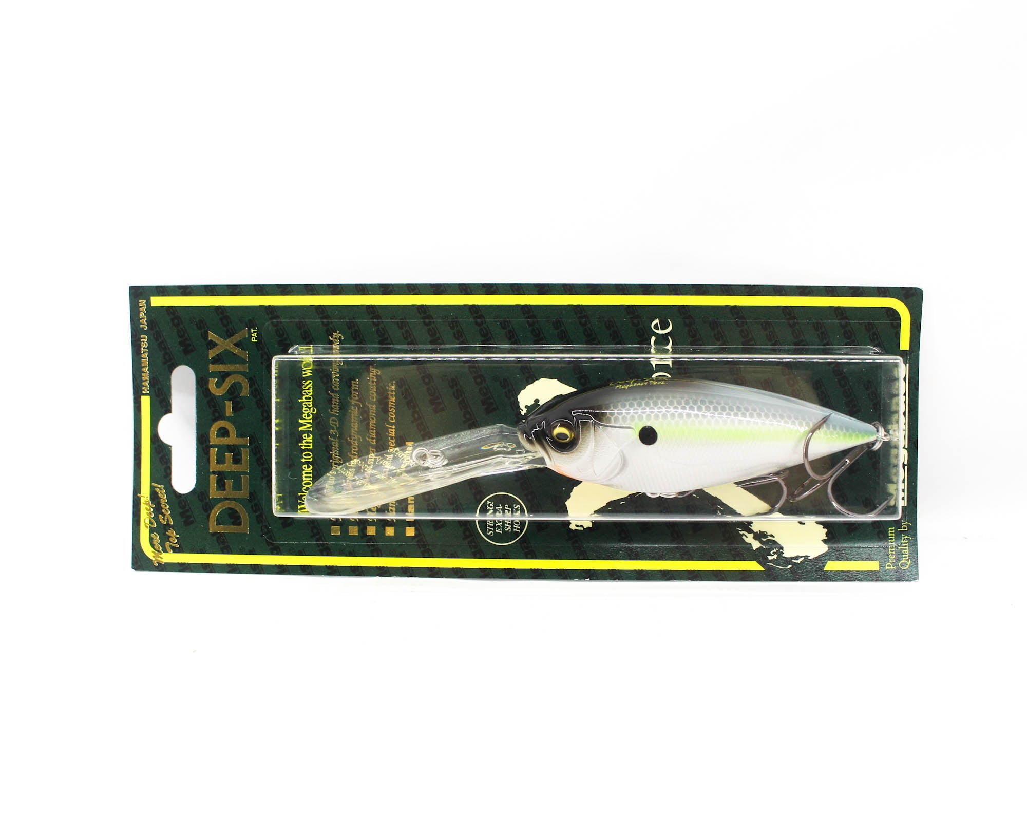 Megabass Deep Six 80 mm 7/8 oz Floating Lure PM Sexy Shad (8269)