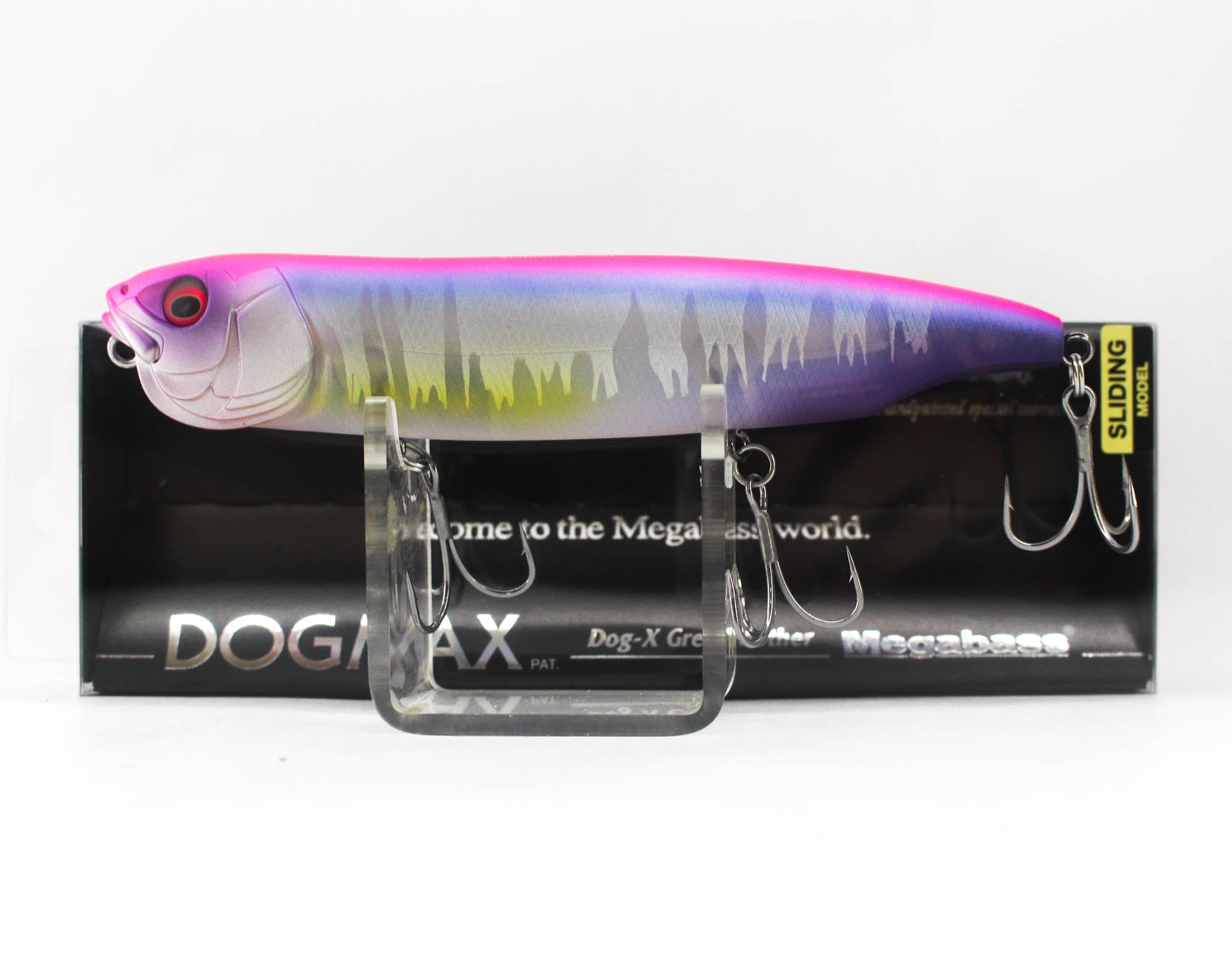 Megabass Dog Max Sliding Model Floating Lure Pink Back Frozen Hasu (9006)