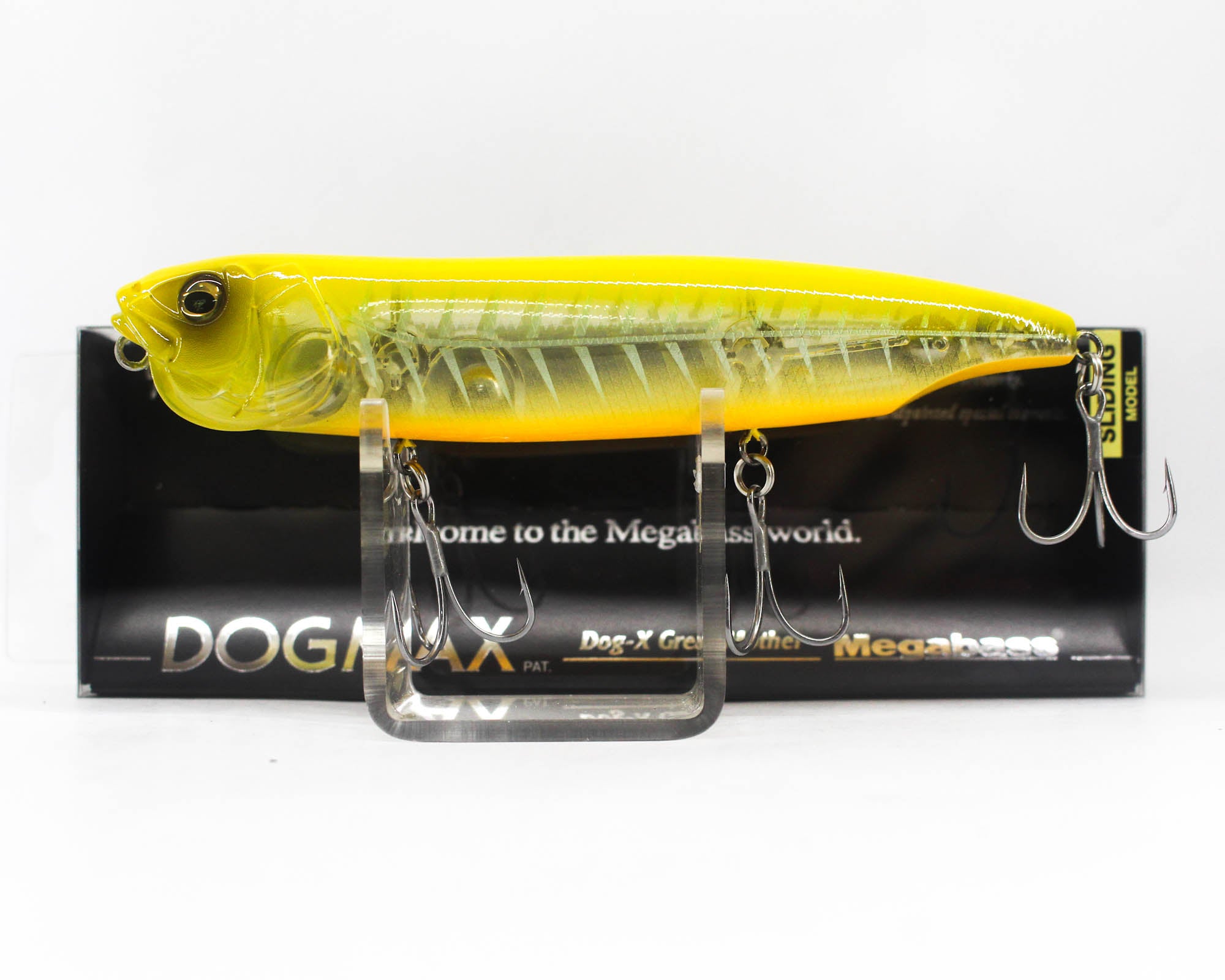 Megabass Dog Max Sliding Model Floating Lure Modena Bone (9037)