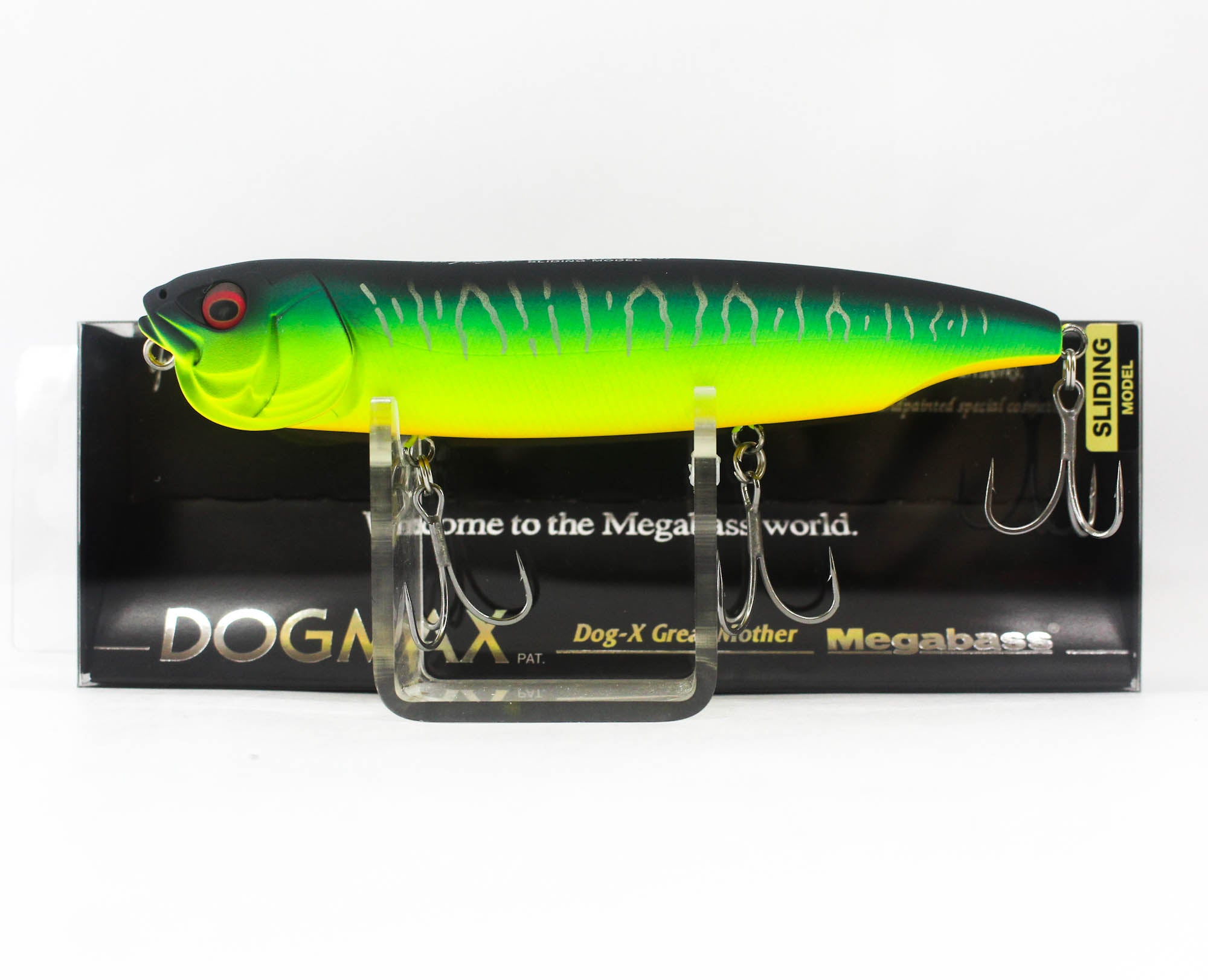 Megabass Dog Max Sliding Model Floating Lure Matte Tiger (9051)