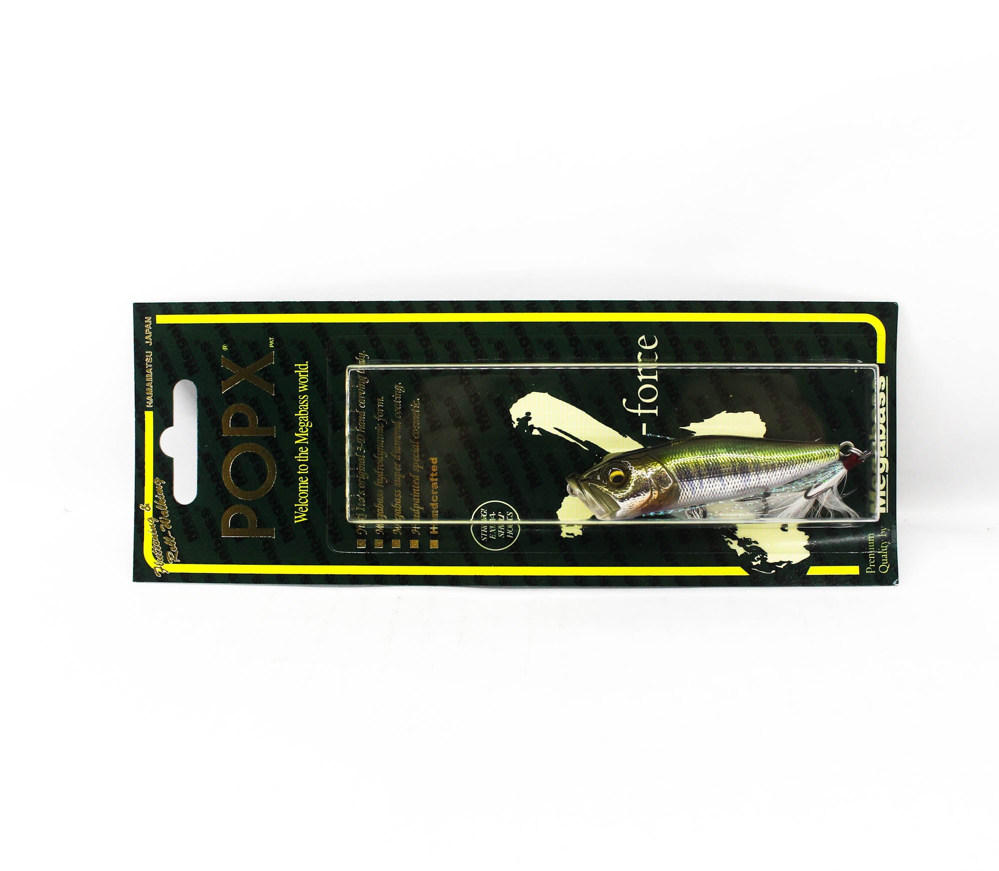 Megabass Pop X Standard 64 mm 7 grams Floating Lure GG Has (9648)