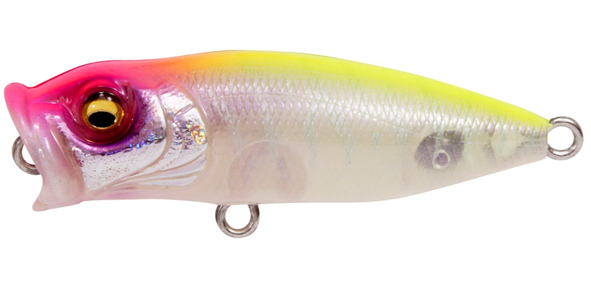 Megabass Pop X Baby 50 mm 3/16 oz Floating Lure GST Tiger Reaction (9716)