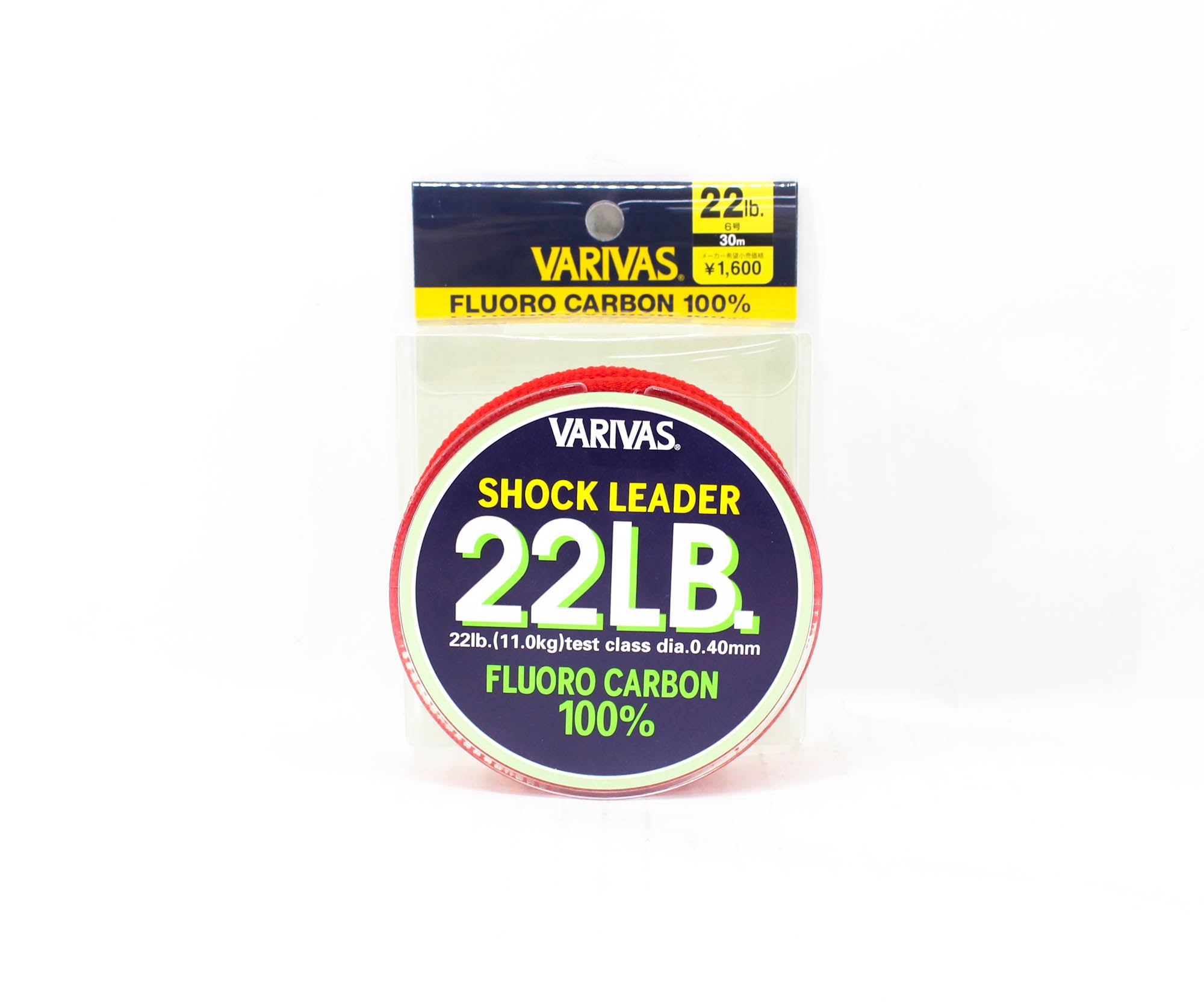 Varivas Fluorocarbon Shock Leader Line 30m 22lb (4770)