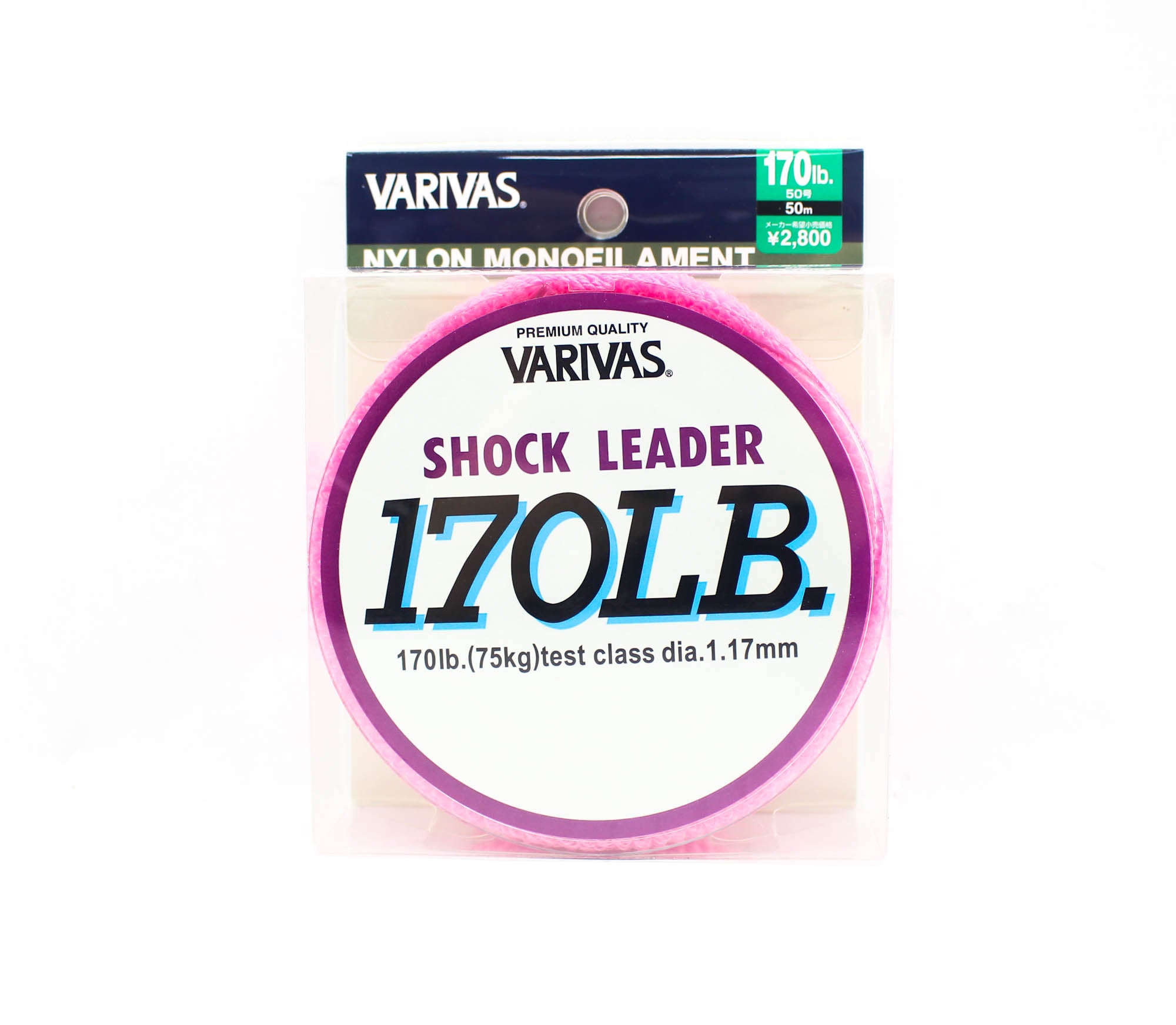 Varivas Nylon Shock Leader Line 50m 170lb (4817)