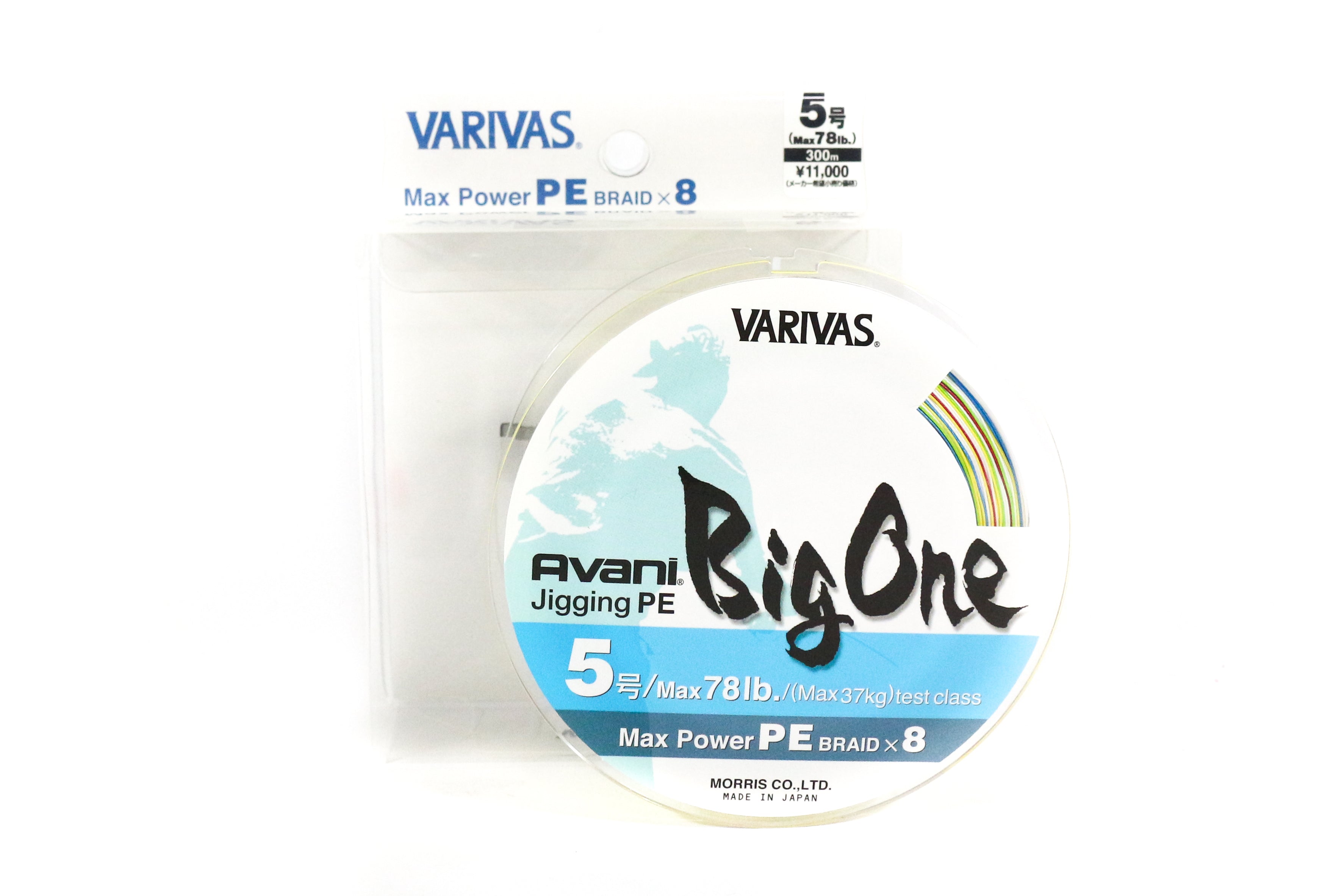 Sale Varivas P.E Line Big One X8 Jigging 300m P.E 5 78lb (3543)