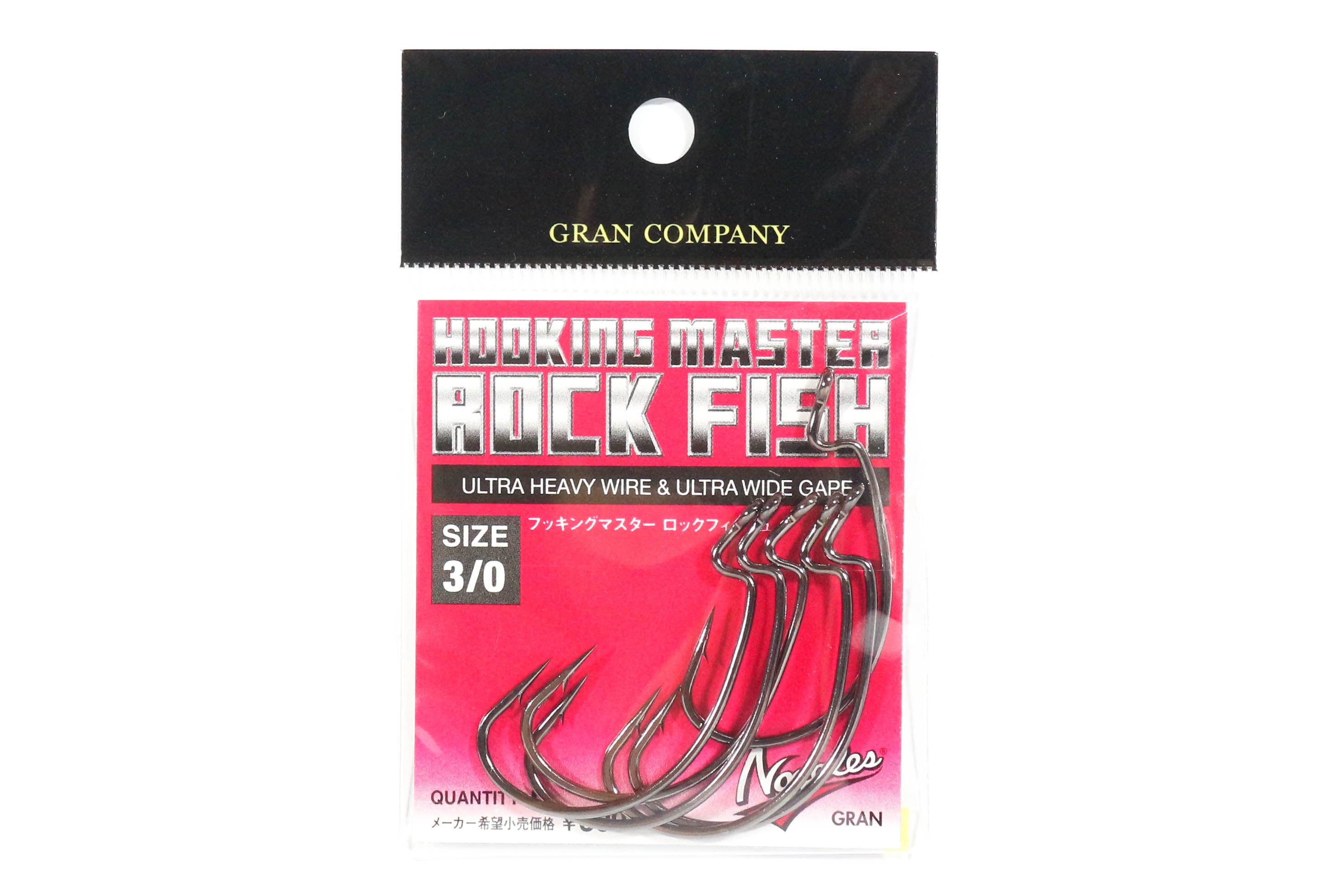 Varivas Hooking Master Worm Hook Rock Fish Heavy Duty Size 3/0 (1685)