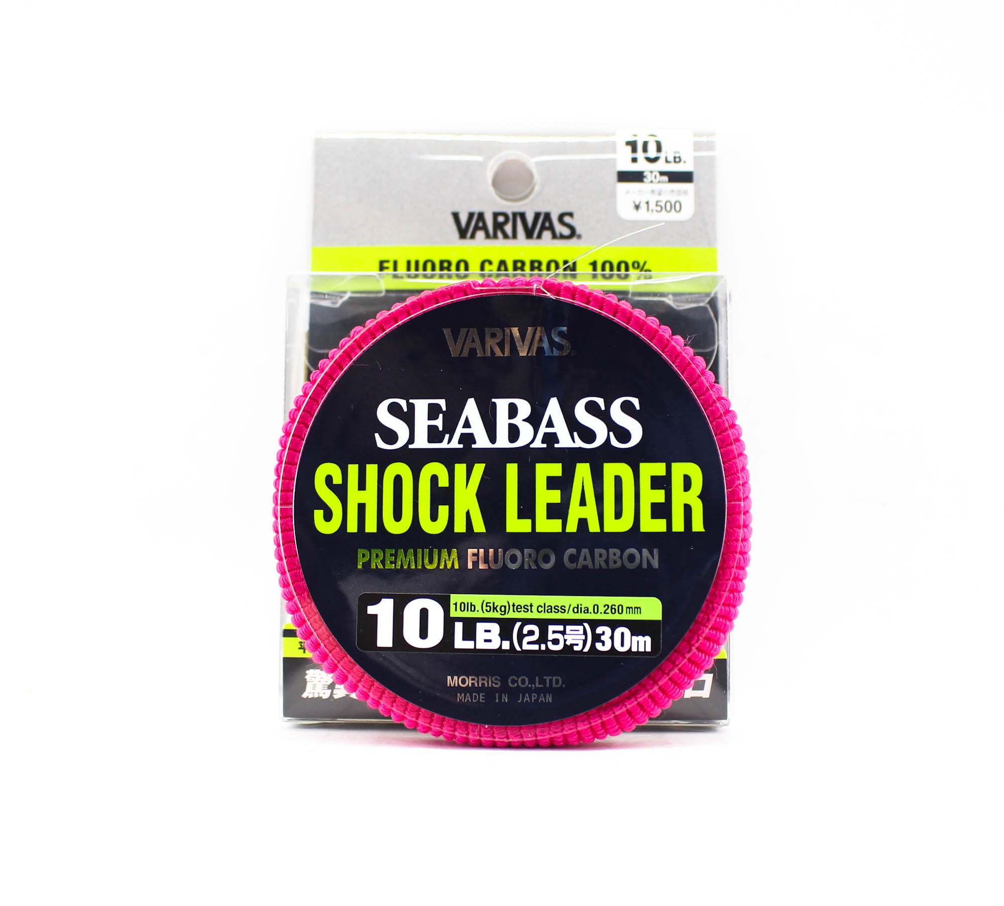 Varivas Fluorocarbon Shock Leader Line Sea Bass 30m 10lb (0755)