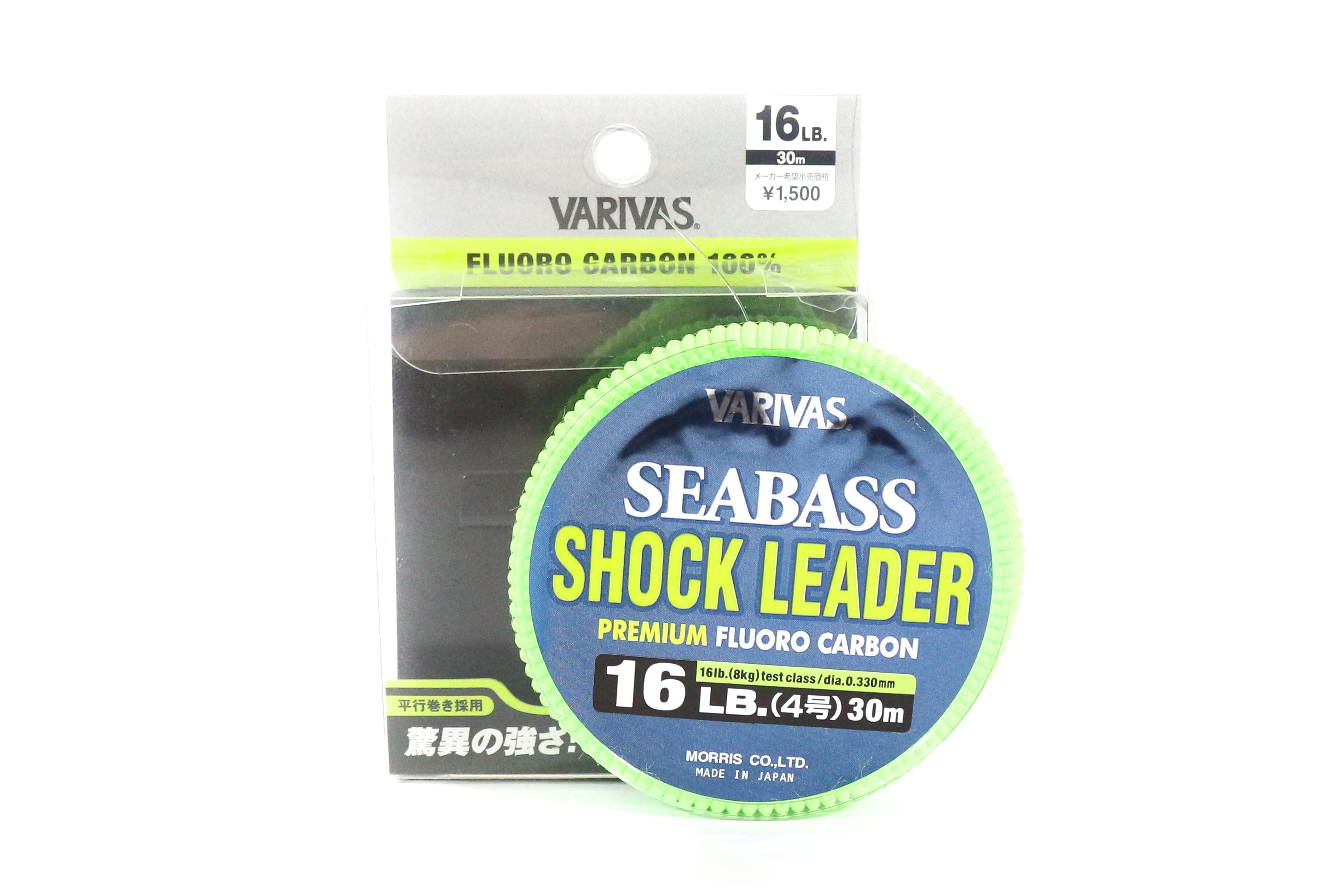 Varivas Fluorocarbon Shock Leader Line Sea Bass 30m 16lb (0779)