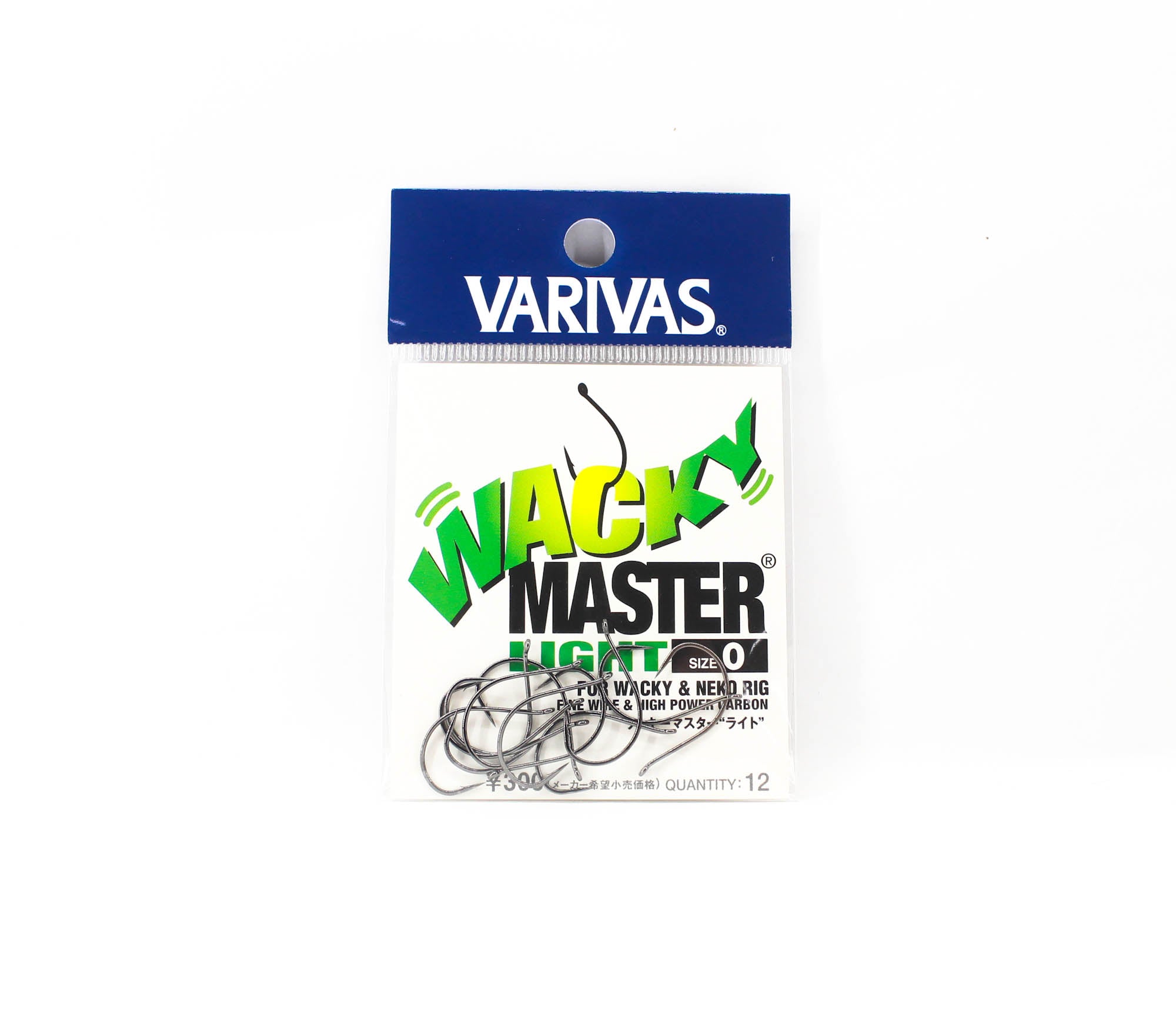 Varivas Wacky Master Light Worm Hook Size 0 (3886)
