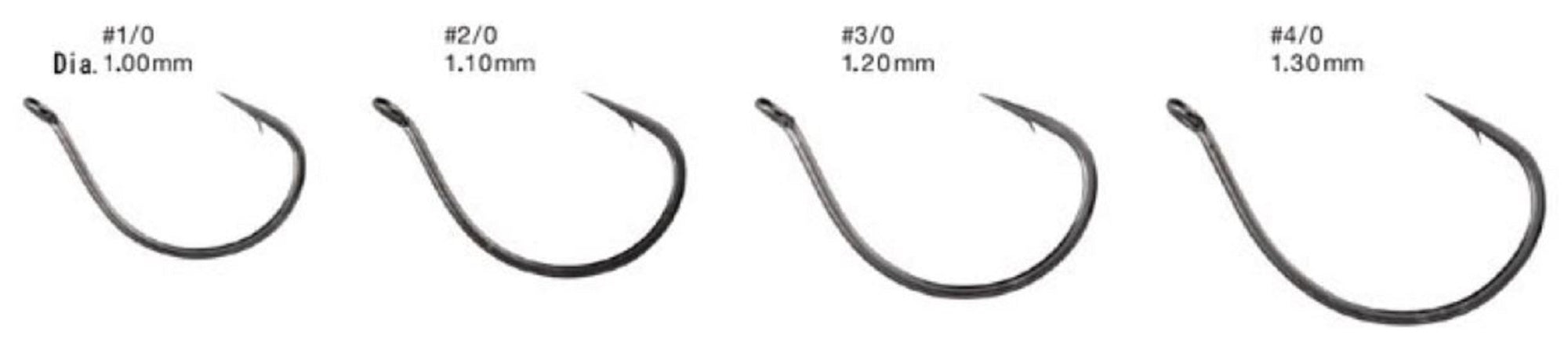 Varivas Wacky Master Heavy Worm Hook Size 1 (3916)