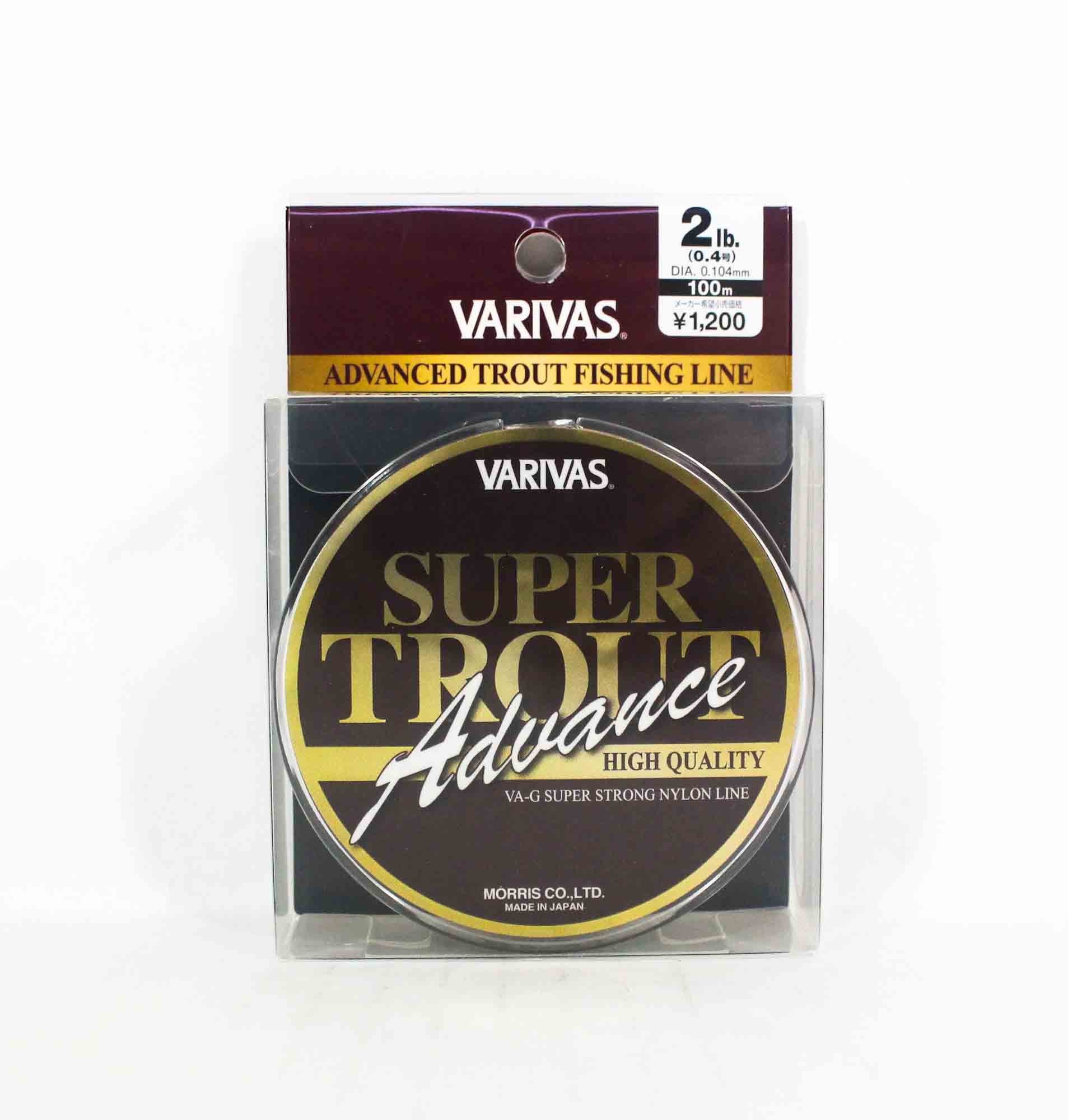 Varivas Nylon Super Trout Advance Line 100m 2lb (5214)