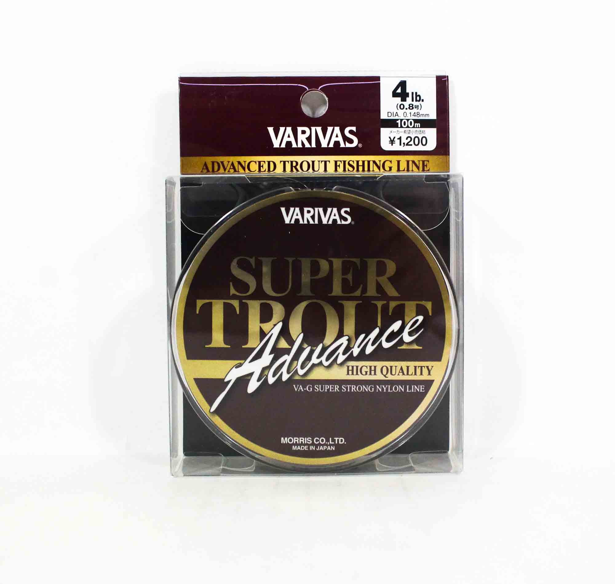 Varivas Nylon Super Trout Advance Line 100m 4lb (5245)