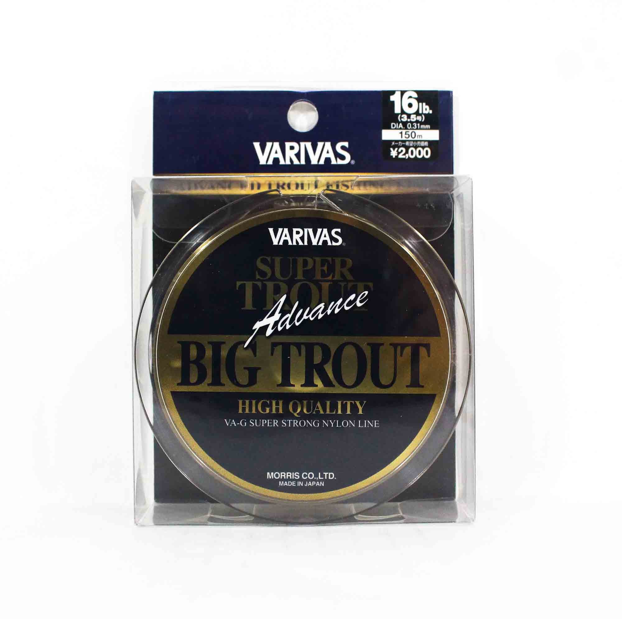 Varivas Nylon Super Trout Advance Big Trout Line 150m 16lb (5474)