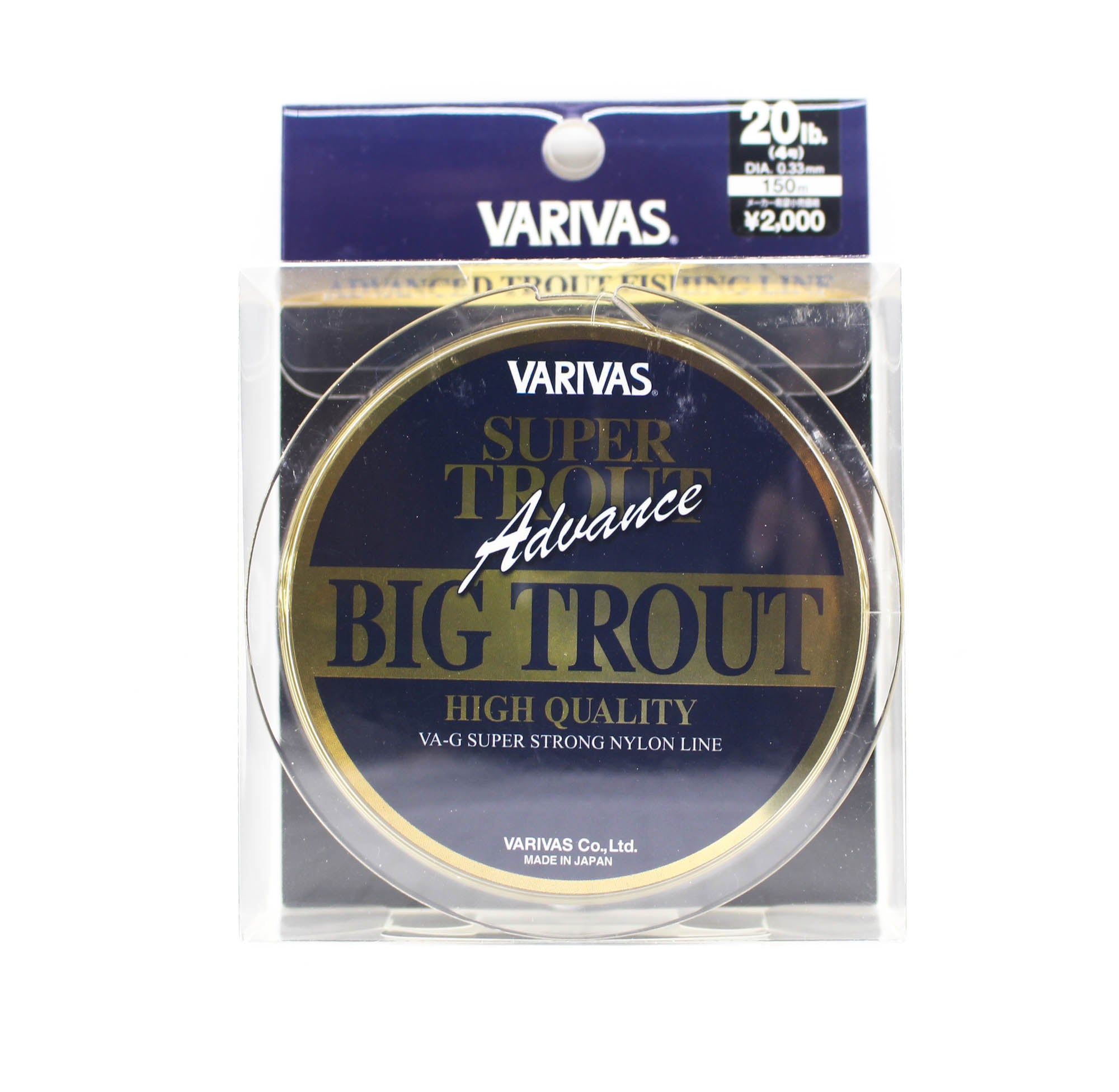 Varivas Nylon Super Trout Advance Big Trout Line 150m 20lb (5481)