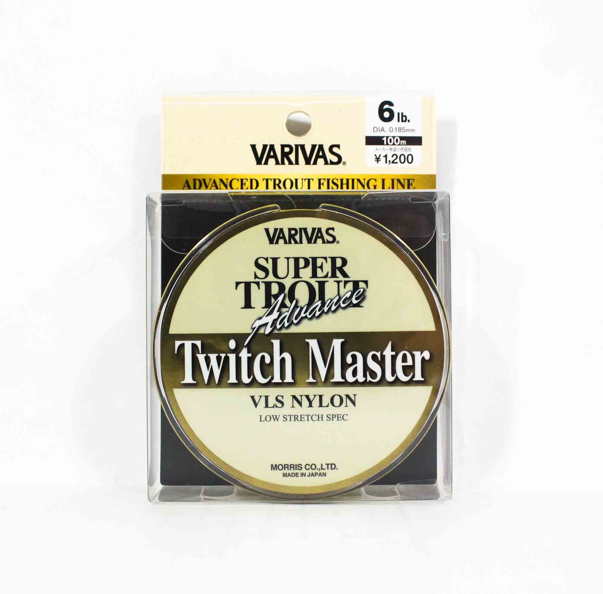 Varivas Nylon Super Trout Advance Twitch Master Line 100m 6lb (5528)