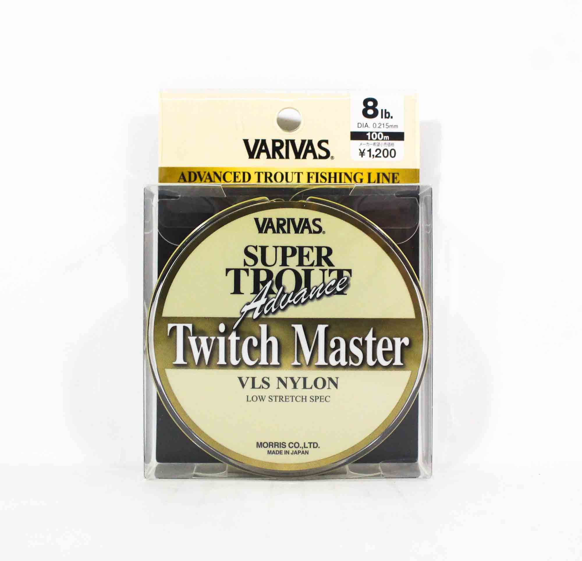 Varivas Nylon Super Trout Advance Twitch Master Line 100m 8lb (5535)