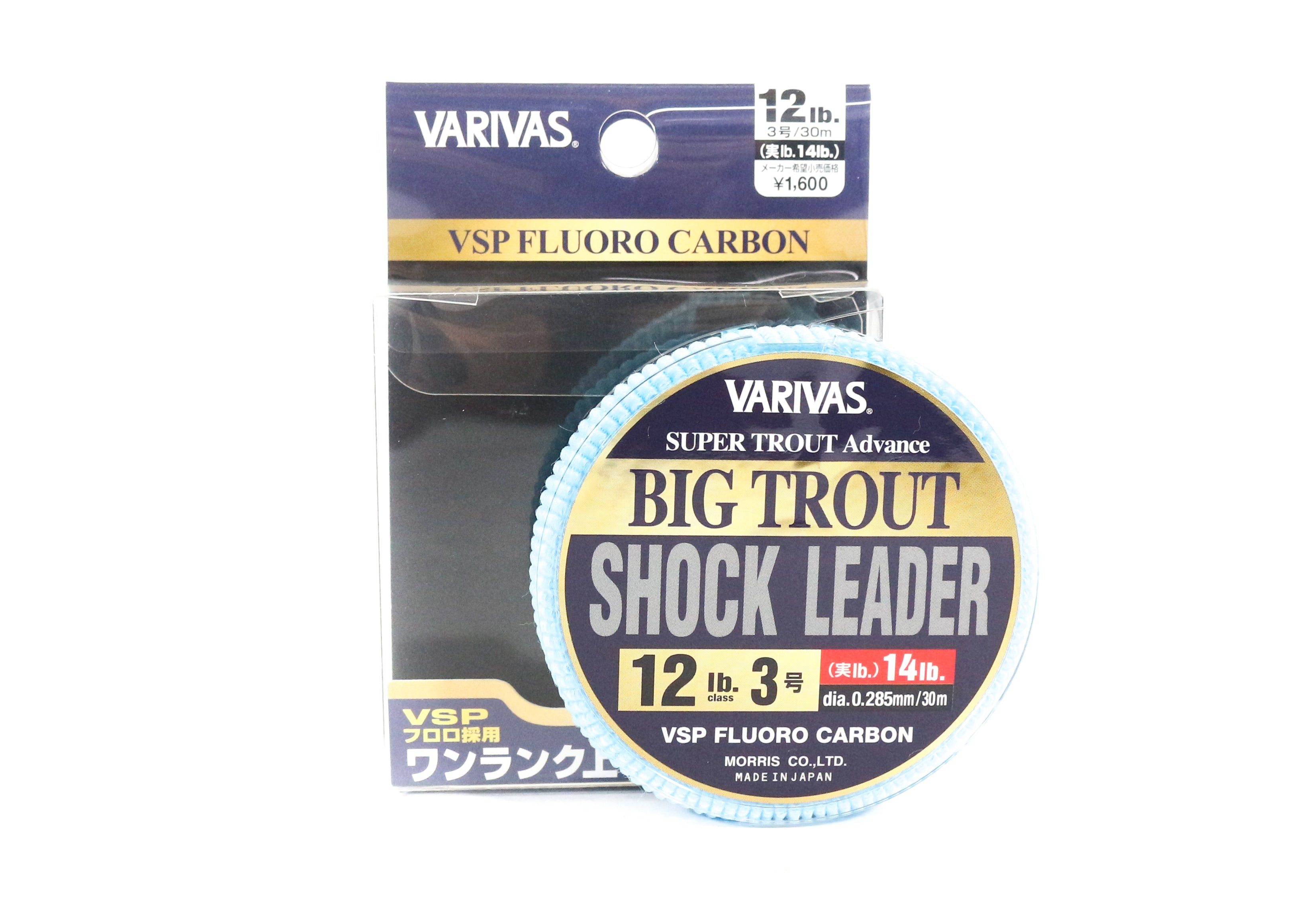 Varivas Fluorocarbon Big Trout Shock Leader Line 30m 12lb (5573)