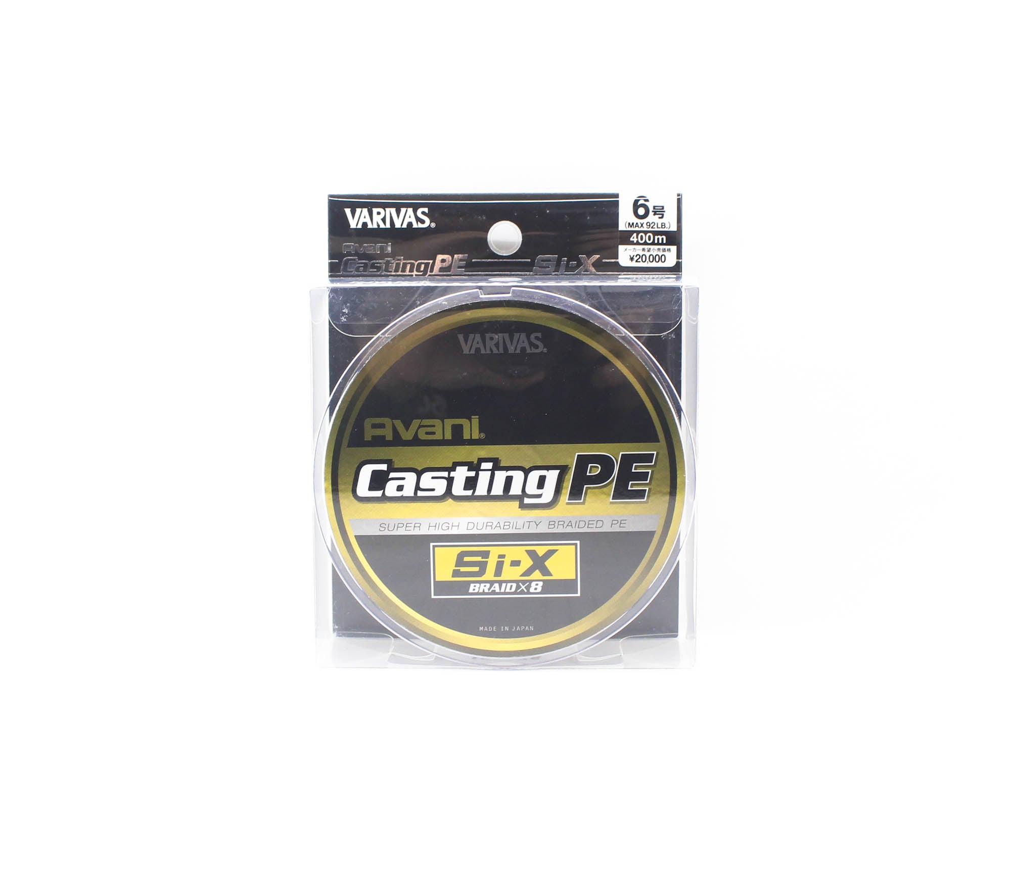 Varivas P.E Line Si-X Avani Casting PE 400m P.E 6 (1246)