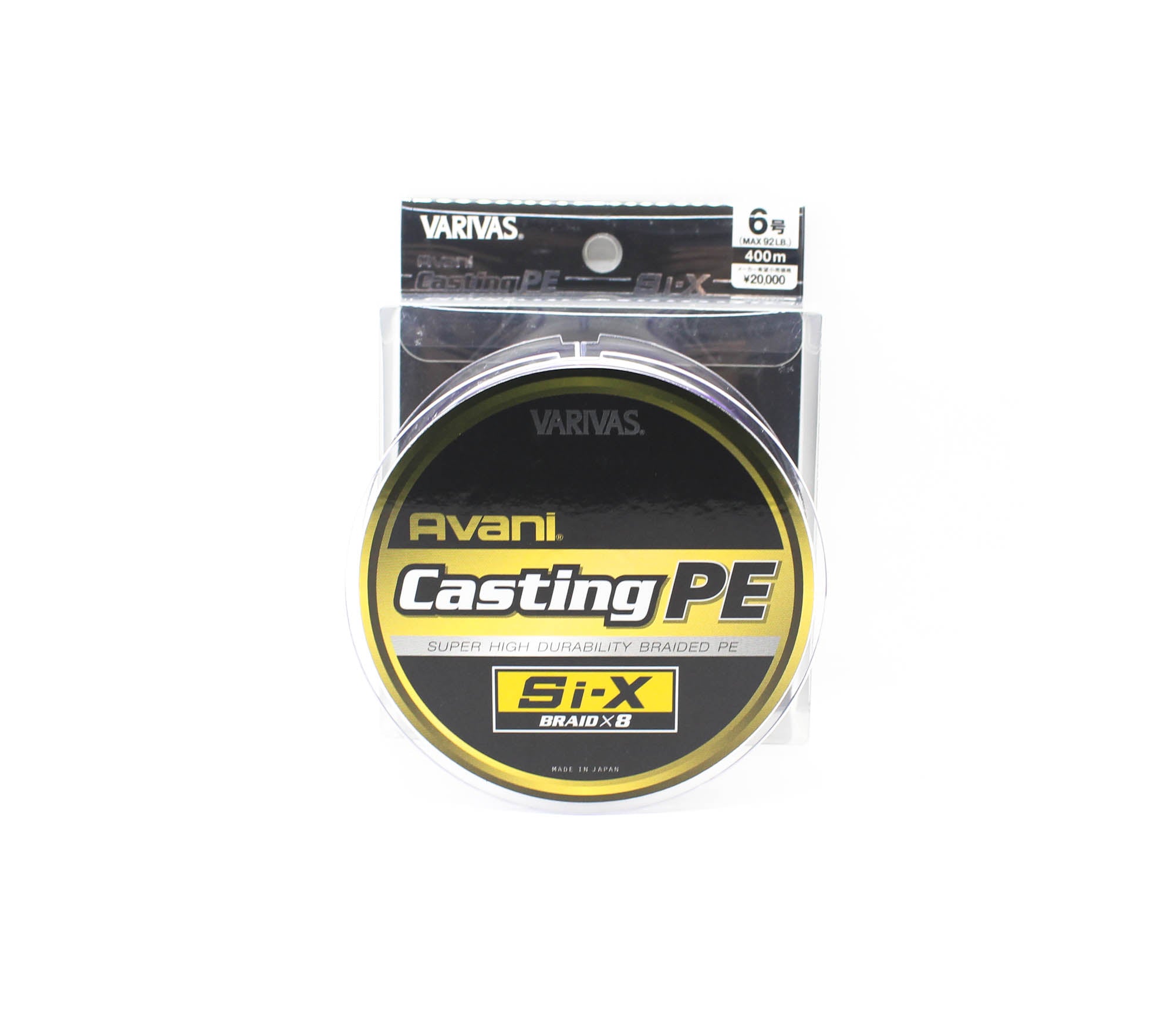 Varivas P.E Line Si-X Avani Casting PE 400m P.E 6 (1246)