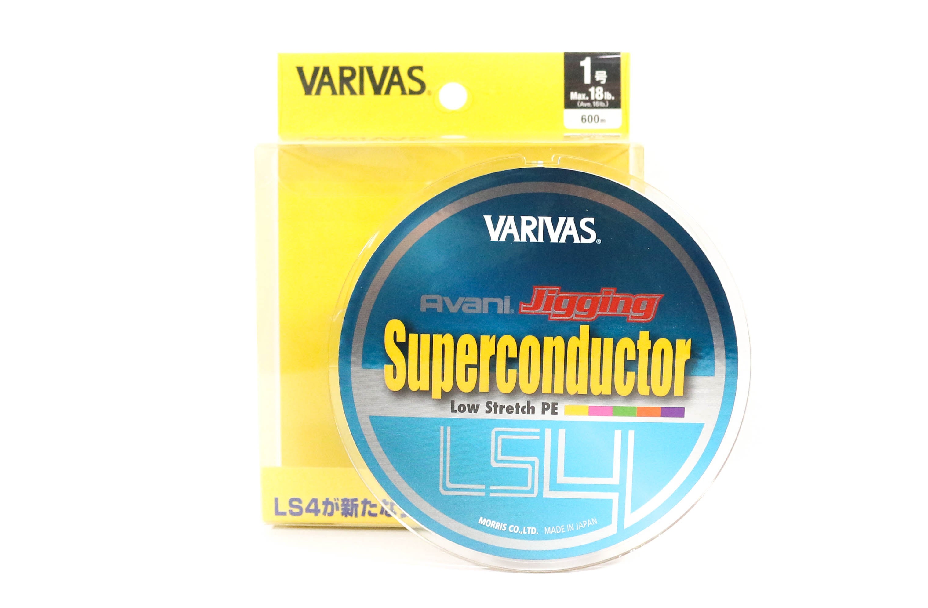 Varivas P.E Line Avani Jigging Super Conductor 600m P.E 1 Max 18lb (2045)