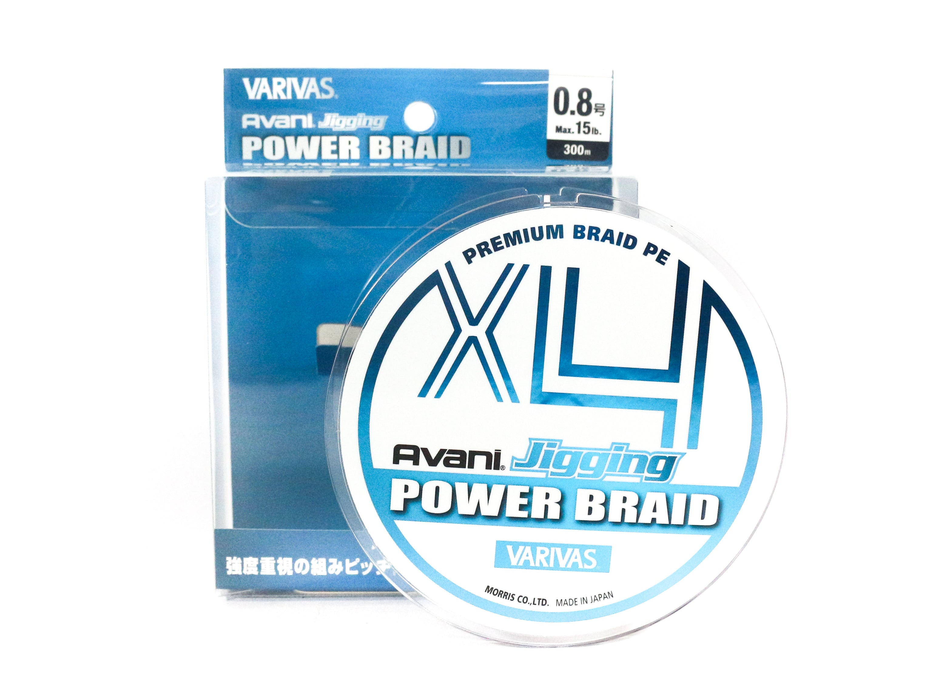Varivas P.E Line Avani Jigging X4 Power Braid 300m P.E 0.8 15lb (2205)
