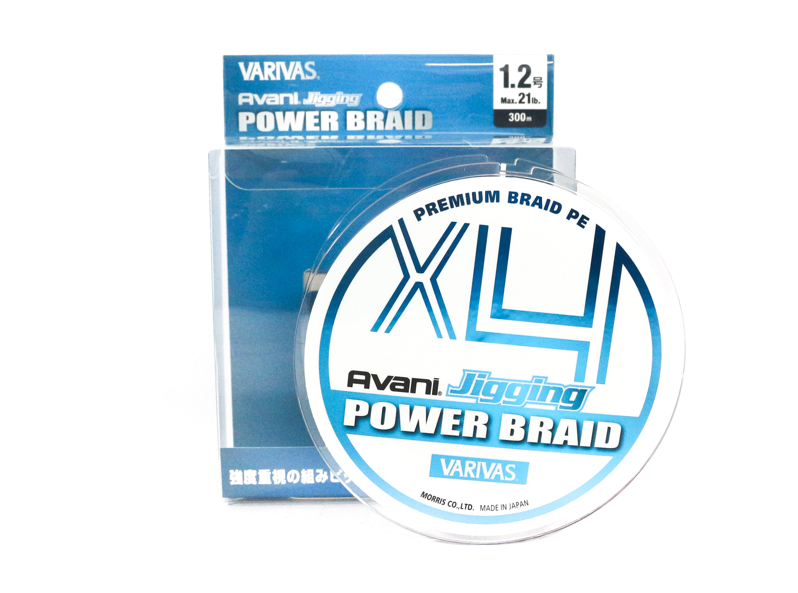 Varivas P.E Line Avani Jigging X4 Power Braid 300m P.E 1.2 21lb (2229)