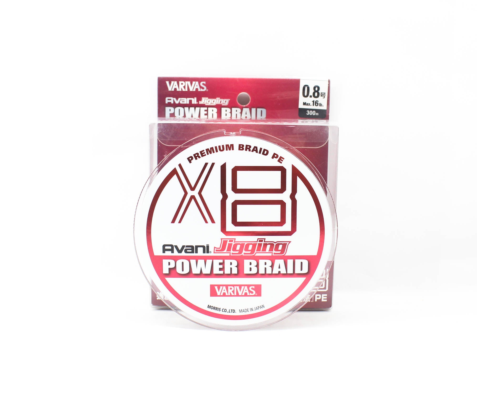 Varivas P.E Line Avani Jigging X8 Power Braid 300m P.E 0.8 16lb (2342)
