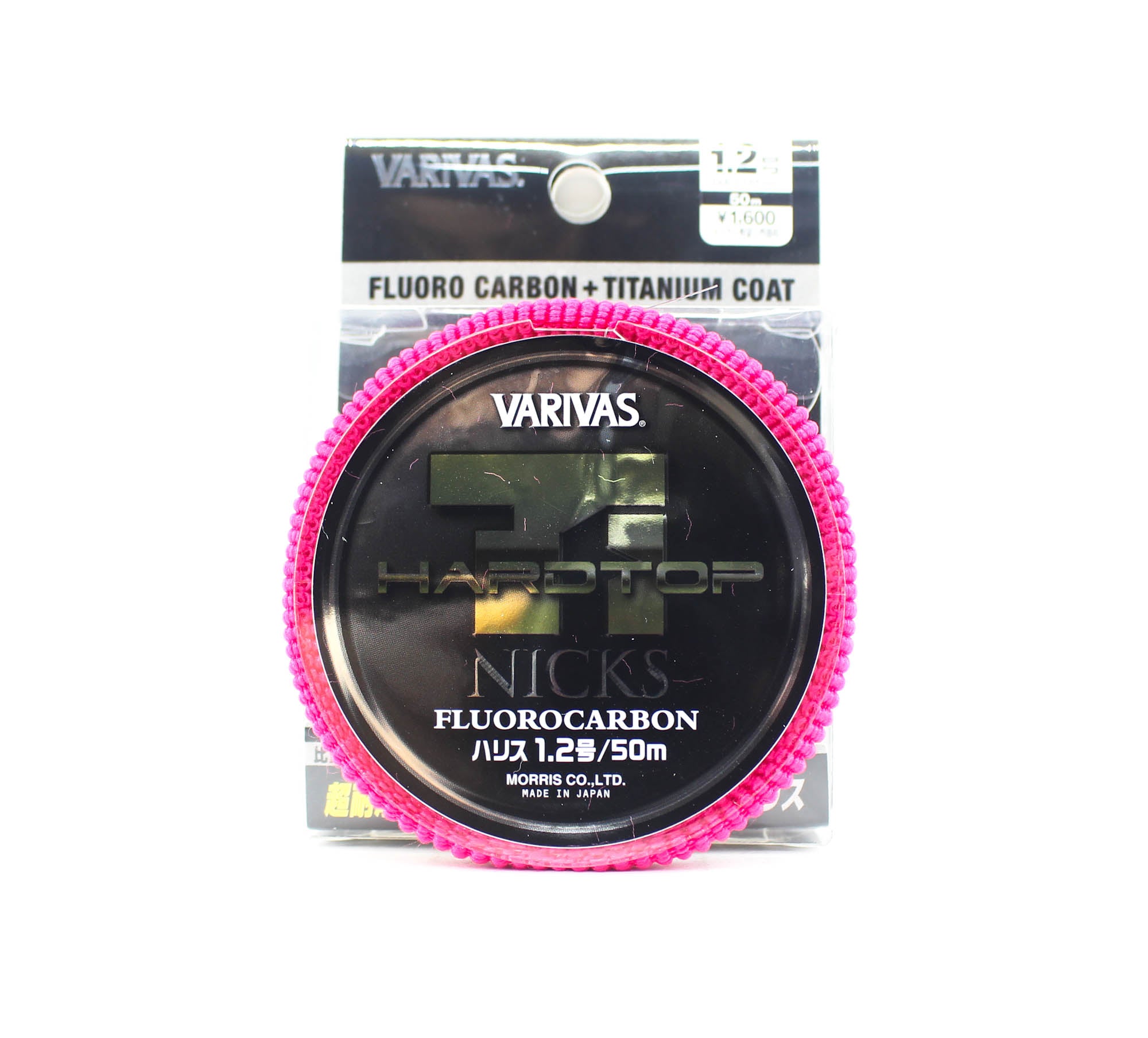 Varivas Fluorocarbon Ti-F Titanium Line Hardtop 50m 1.2,0.185mm 5lb (9259)
