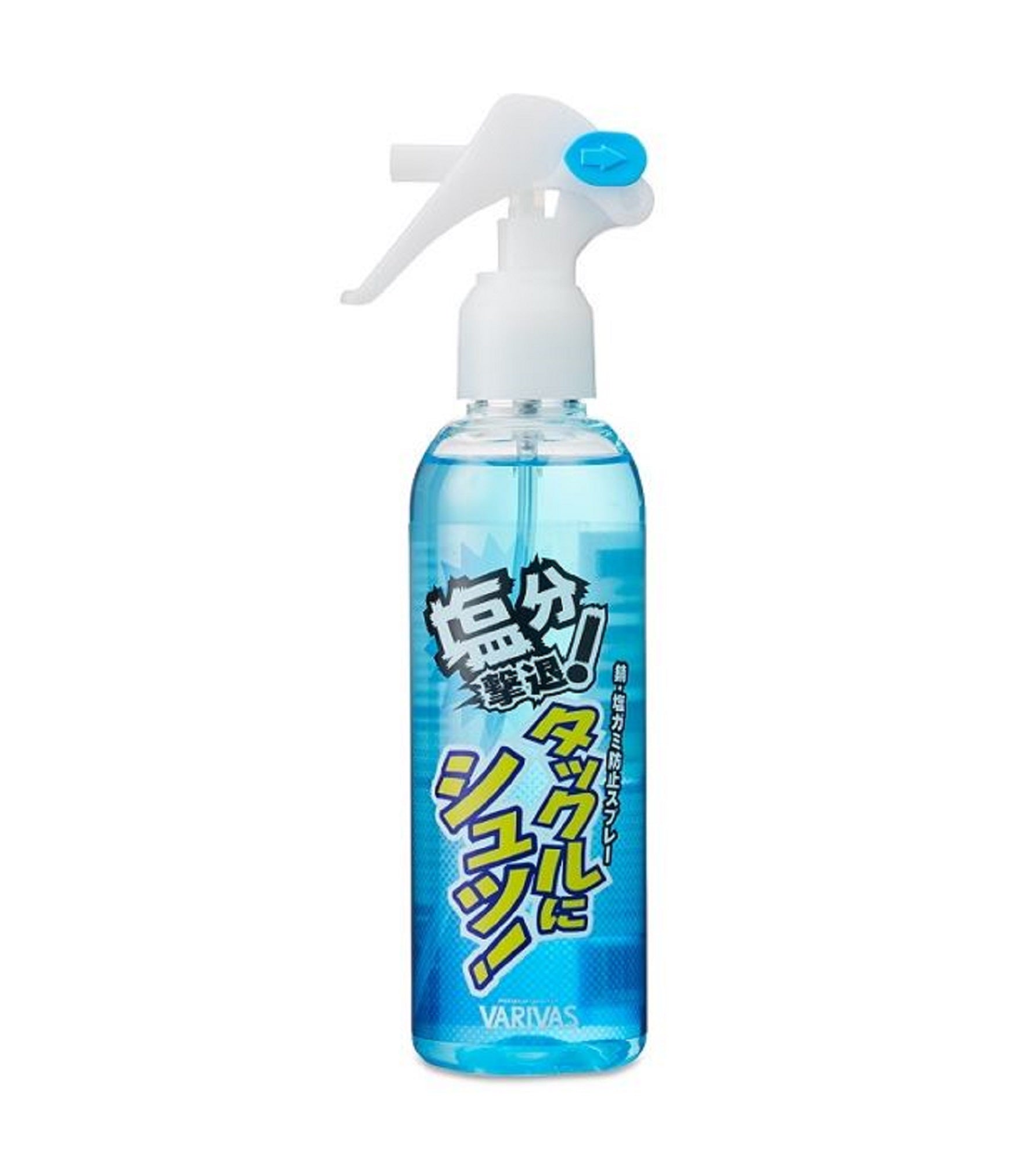 Varivas Tackle Ni Syu Cleaner Spray Non Gas Anti Salt 180 ml (4342)