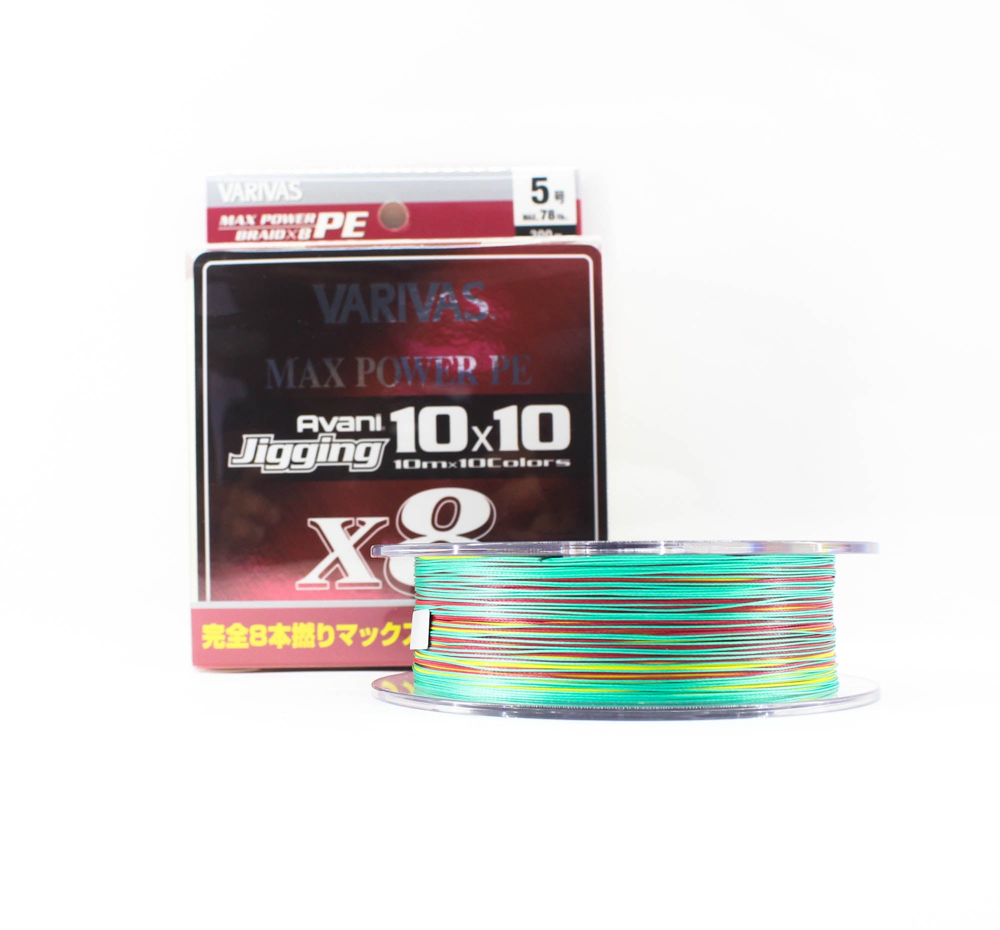 Varivas P.E Line Avani Jigging Max Power 10 x 10 300m P.E 5 78lb (4687)