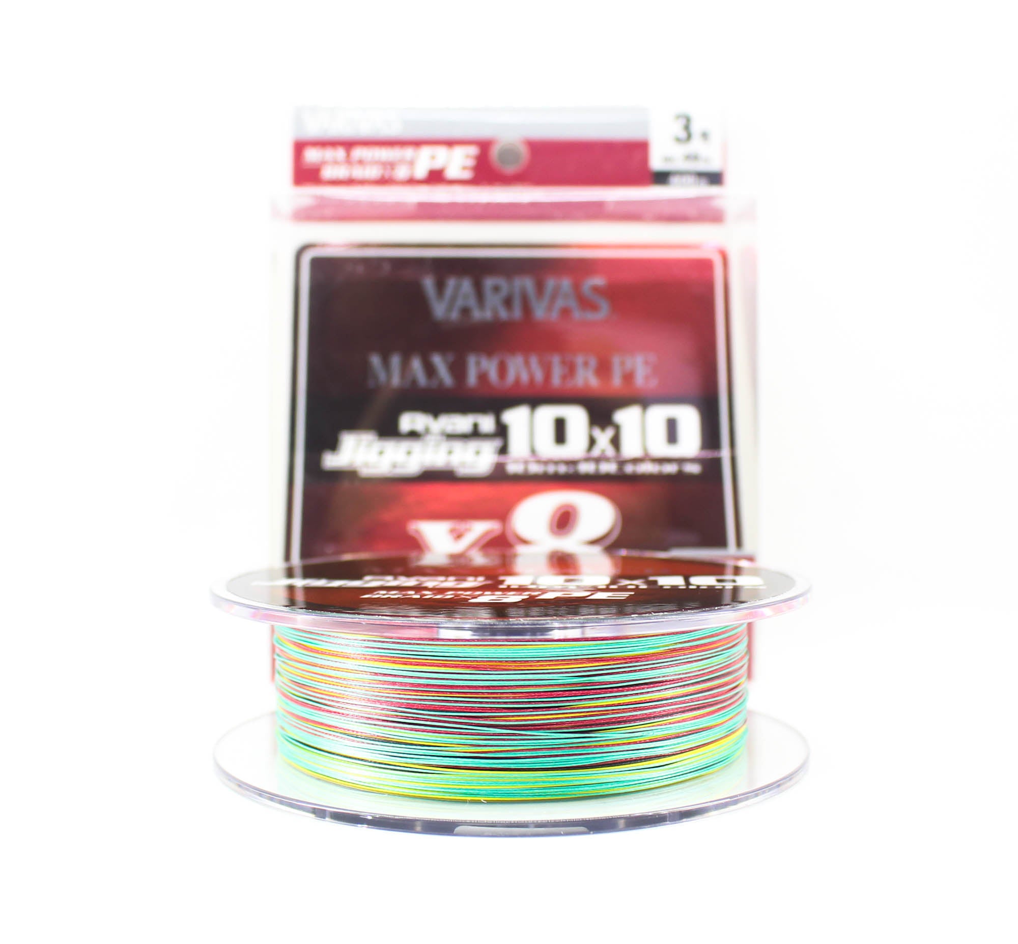 Varivas P.E Line Avani Jigging Max Power 10 x 10 400m P.E 3 48lb (4700)