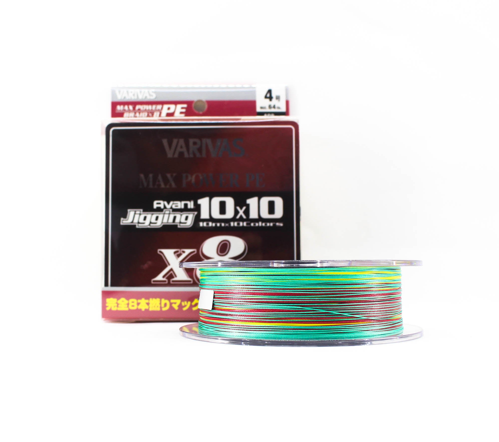 Varivas P.E Line Avani Jigging Max Power 10 x 10 400m P.E 4 64lb (4717)
