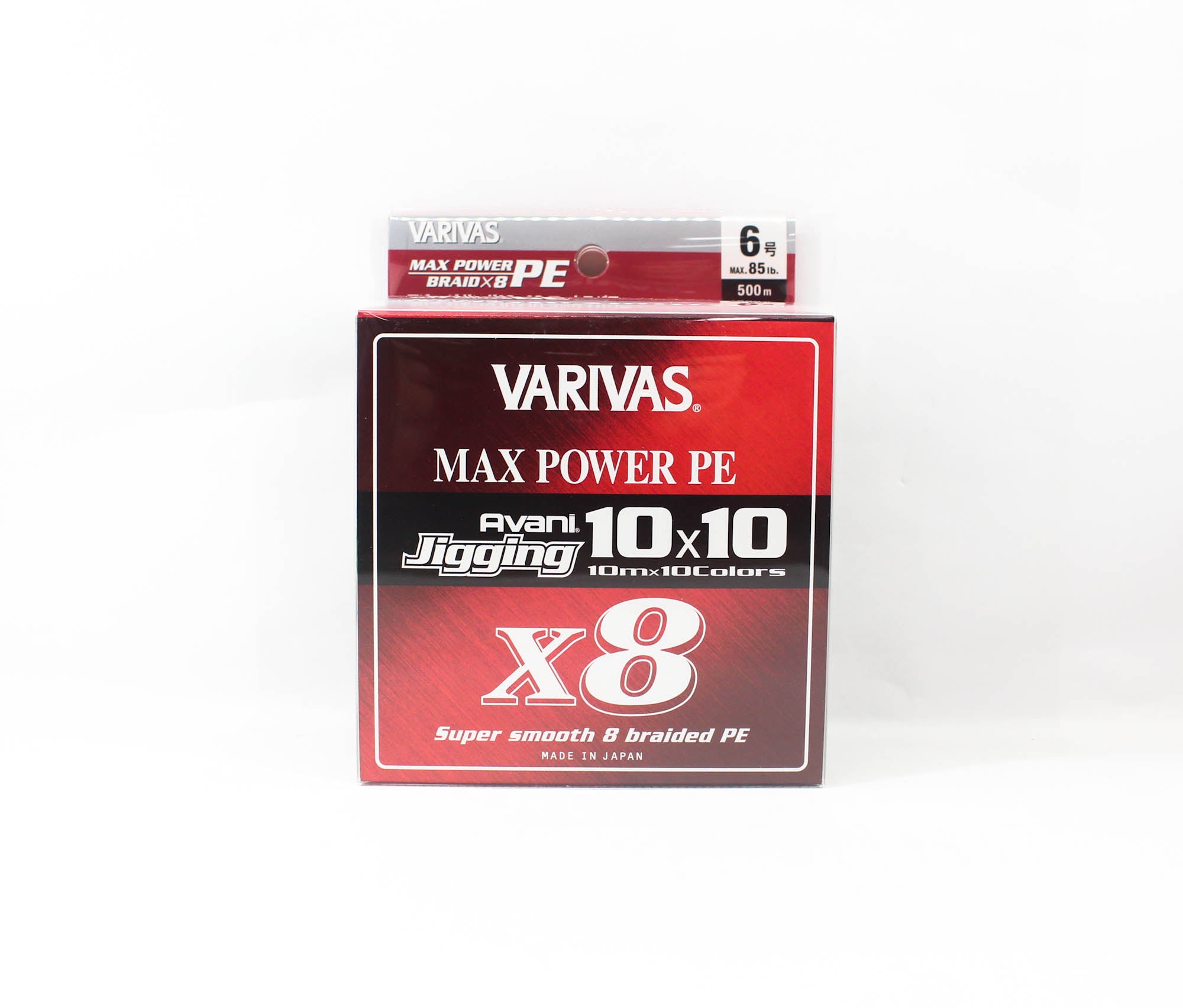 Varivas P.E Line Avani Jigging Max Power 10 x 10 500m P.E 6 85lb (4762)