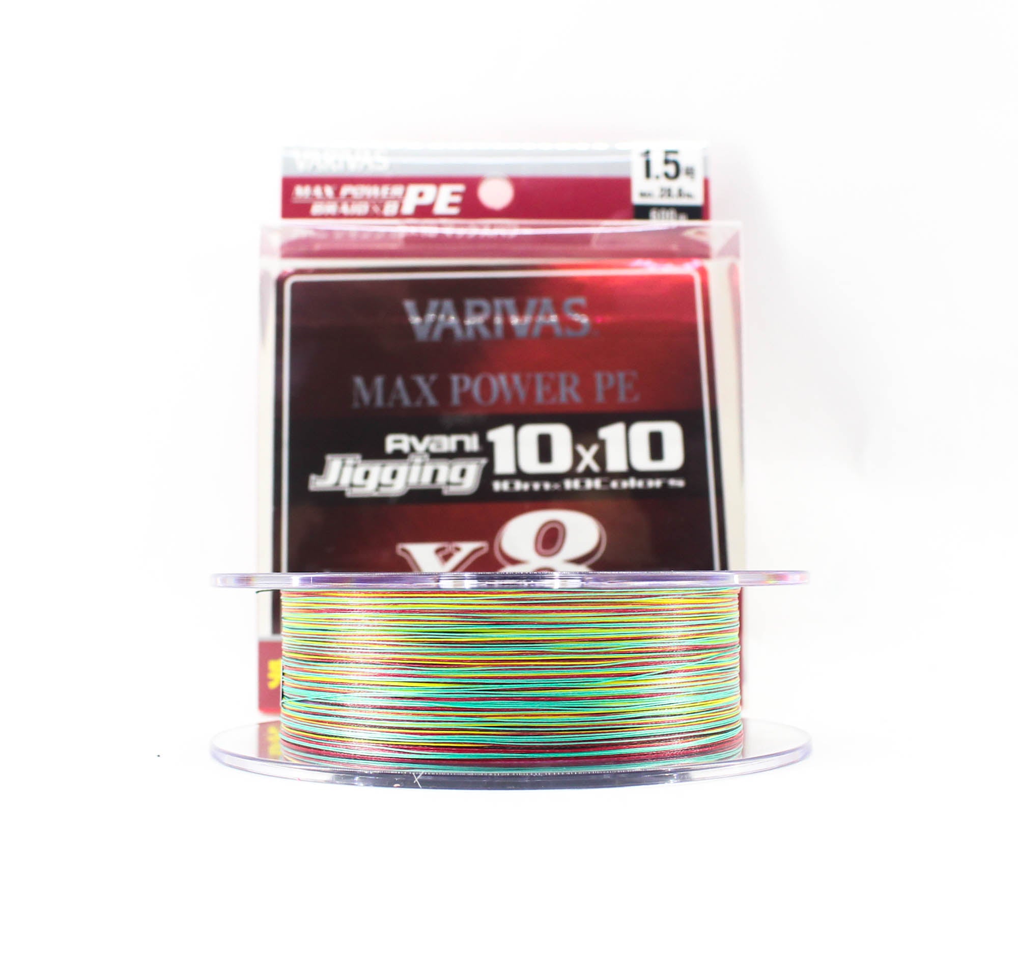 Varivas P.E Line Avani Jigging Max Power 10 x 10 600m P.E 1.5 28.6lb (4779)