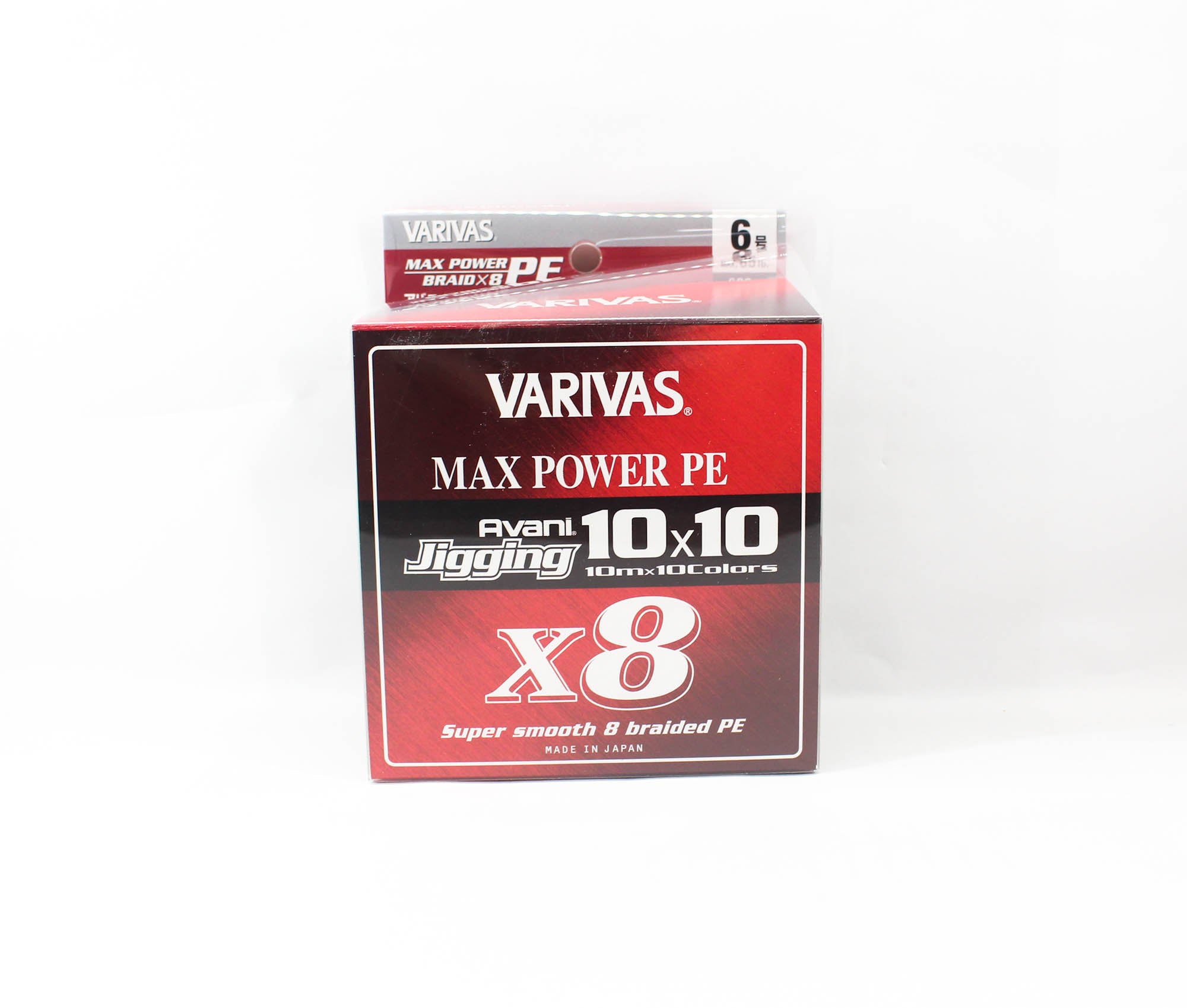Varivas P.E Line Avani Jigging Max Power 10 x 10 600m P.E 6 85lb (4823)