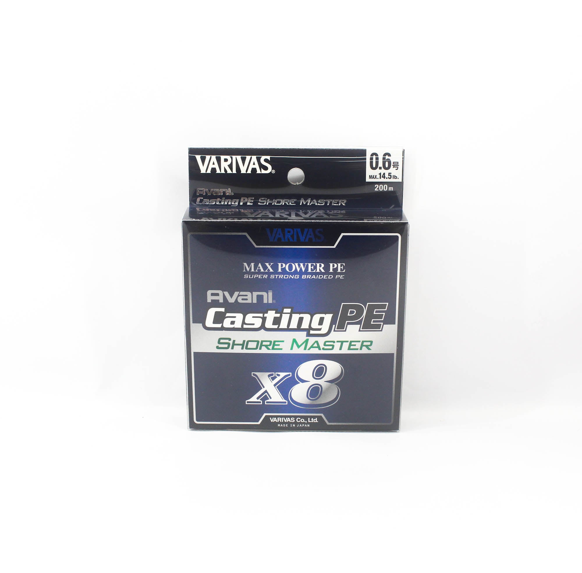 Varivas P.E Line Shore Master Max Power X8 200m P.E 0.6 14.5lb (4946)