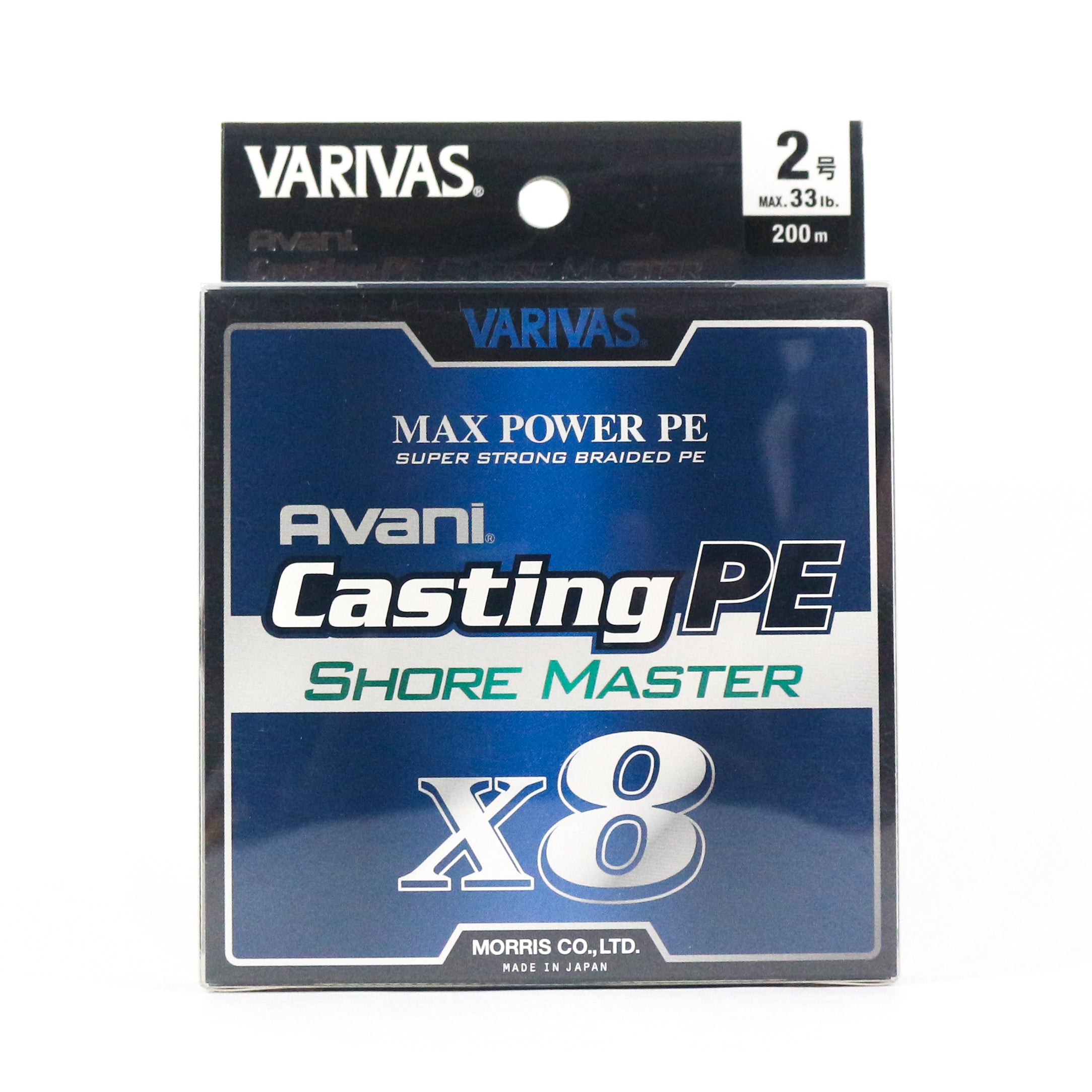 Varivas P.E Line Shore Master Max Power X8 200m P.E 2 33lb (4991)