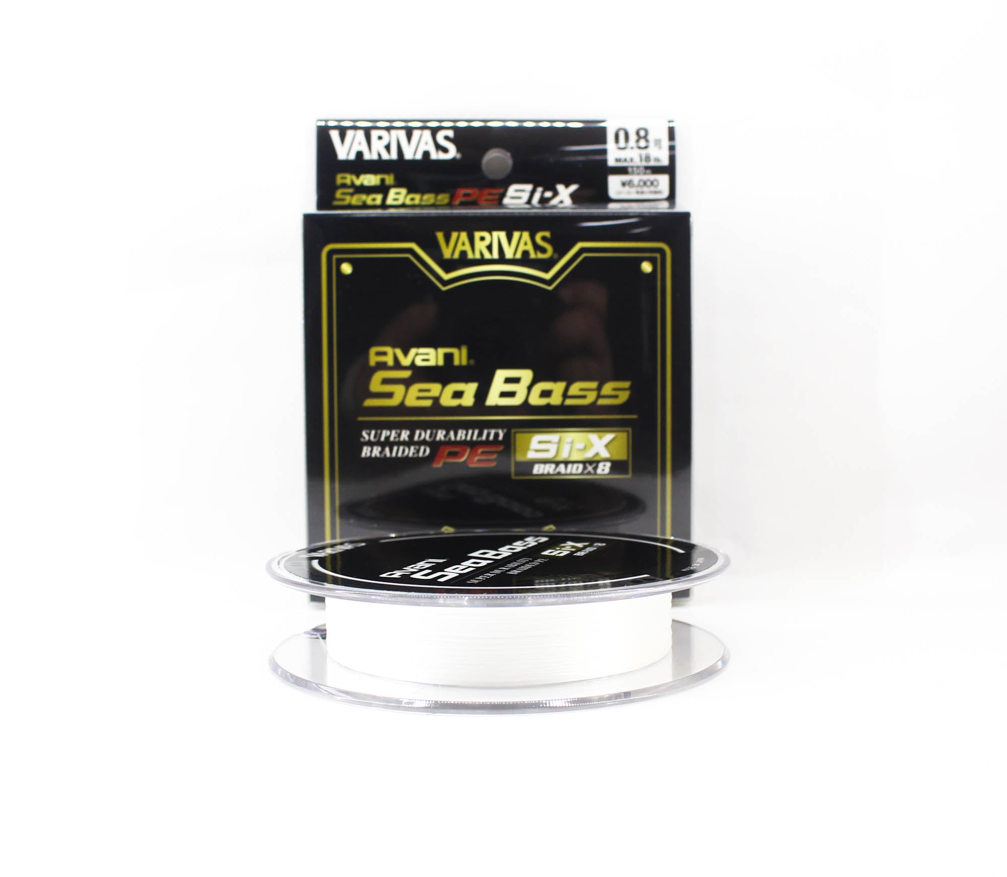Varivas P.E Line Seabass Si-X Avani X8 150m P.E 0.8 Max 18lb (5820)