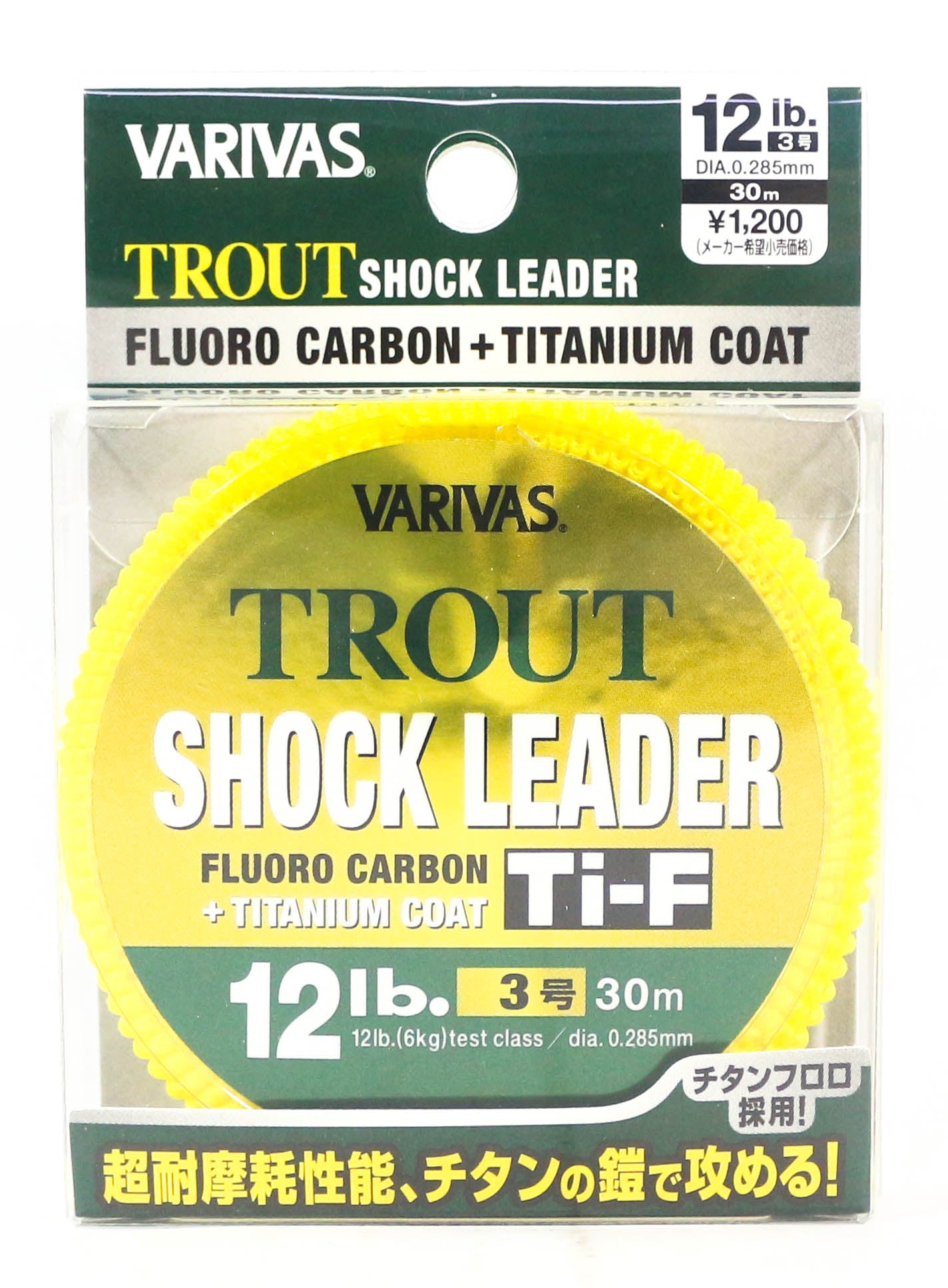 Varivas Fluorocarbon Ti-F Titanium Line Trout 30m 3,0.285mm 12lb (6438)