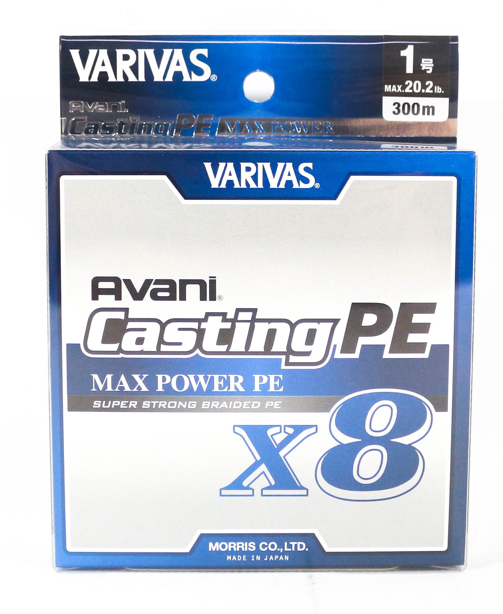 Varivas P.E Line New Avani Max Power Casting X8 300m P.E 1 20.2lb (8531)