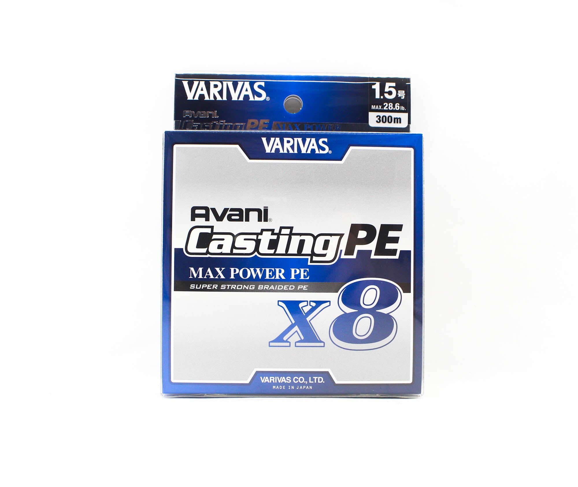 Varivas P.E Line New Avani Max Power Casting X8 300m P.E 1.5 28.6lb (8555)