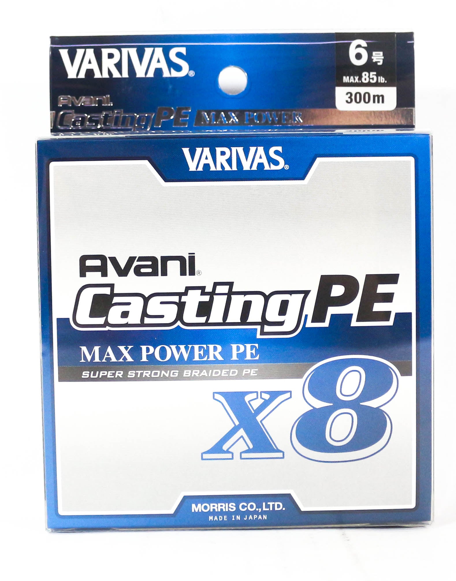 Varivas P.E Line New Avani Max Power Casting X8 300m P.E 6 85lb (8616)
