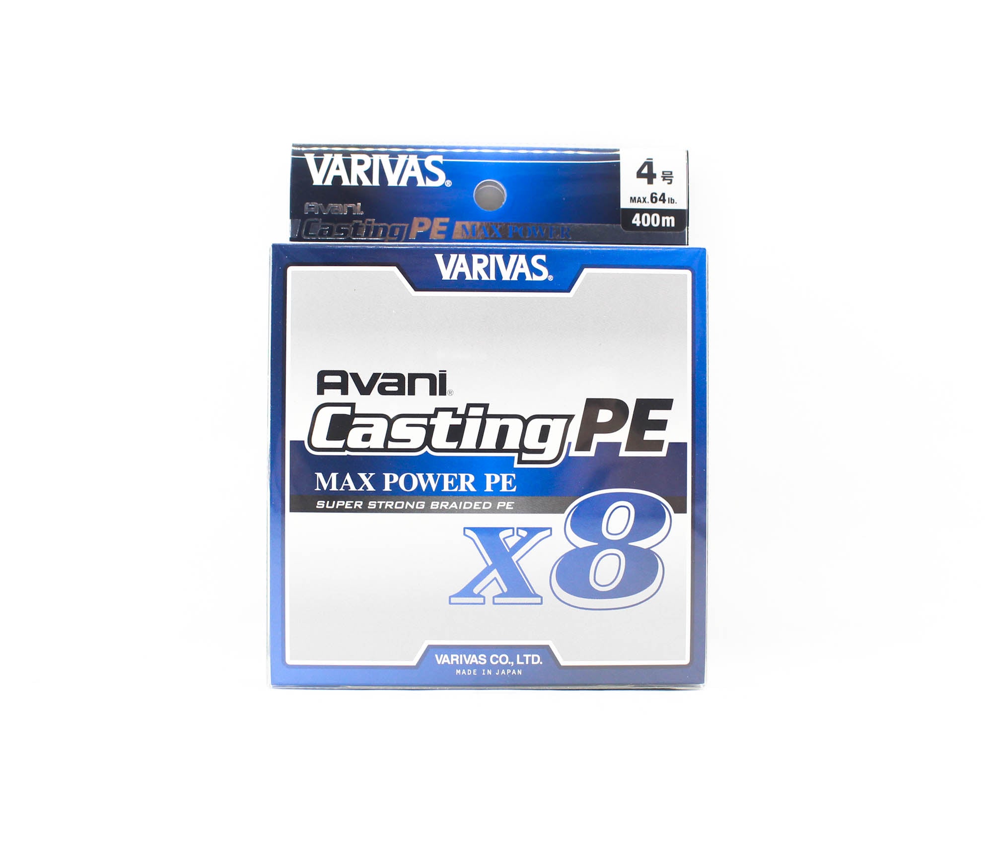 Varivas P.E Line New Avani Max Power Casting X8 400m P.E 4 64lb (8647)