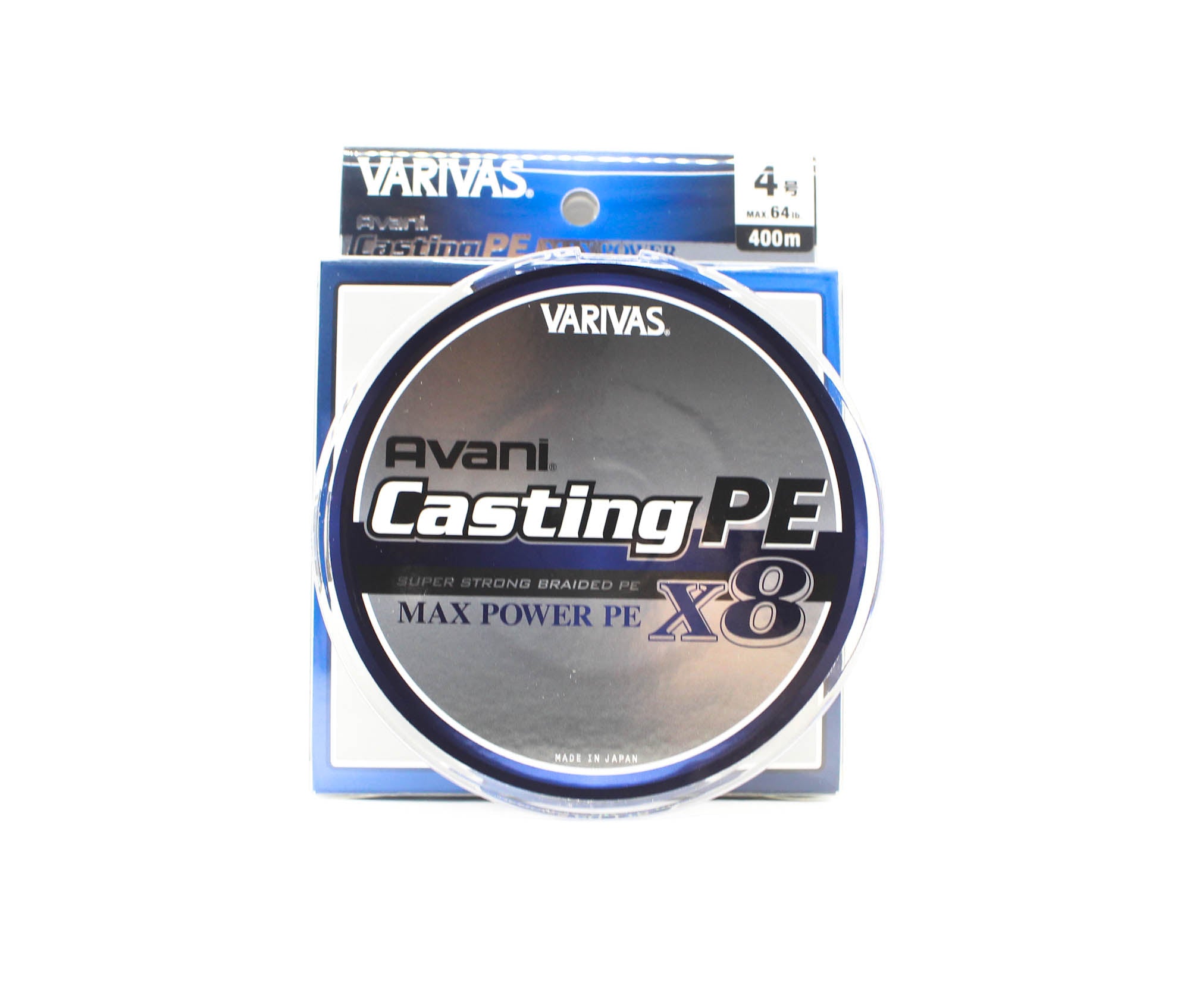 Varivas P.E Line New Avani Max Power Casting X8 400m P.E 4 64lb (8647)